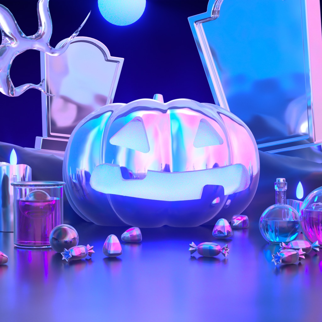 Halloween Pack 3D model_6