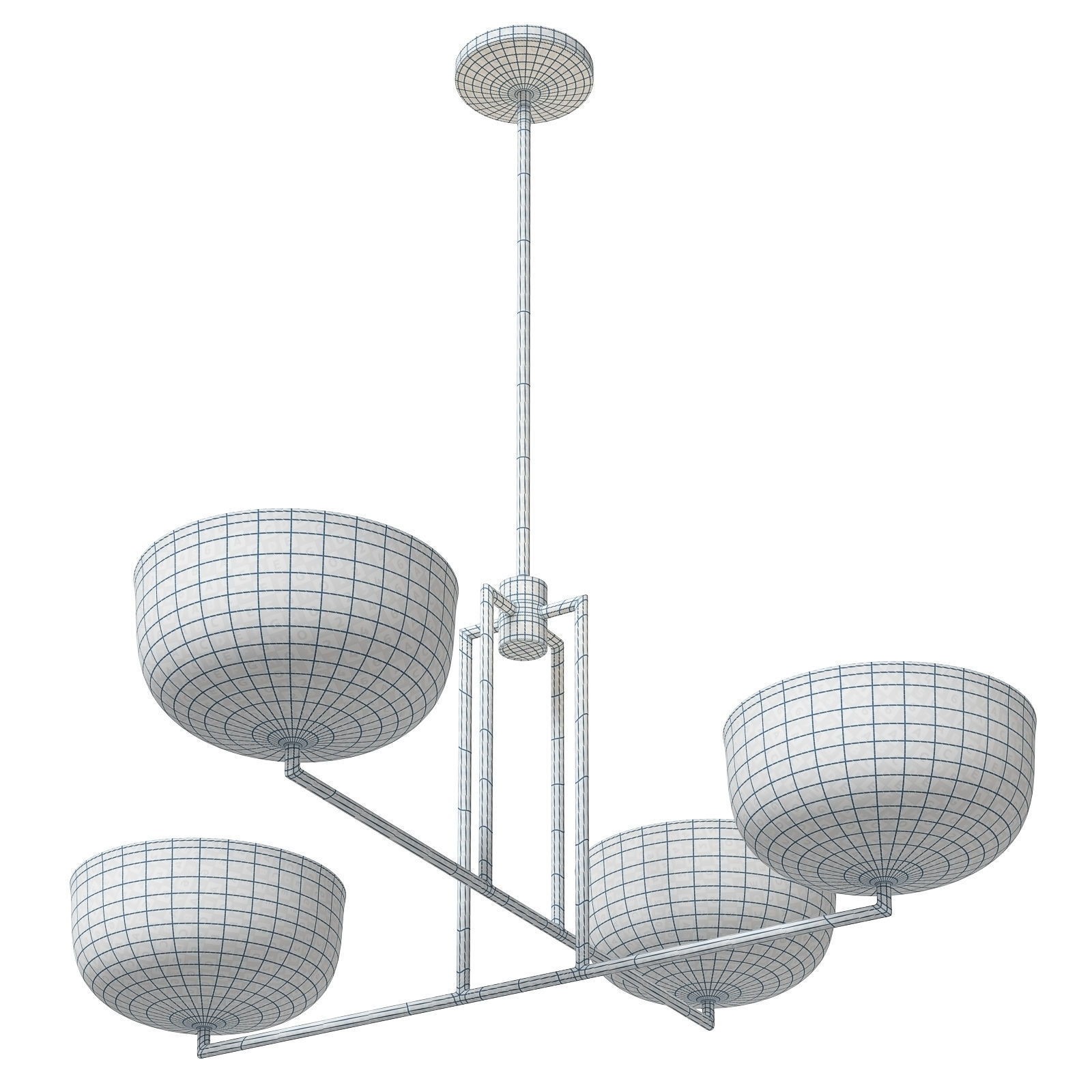 Lulu and Georgia Talley chandelier 3D model_5