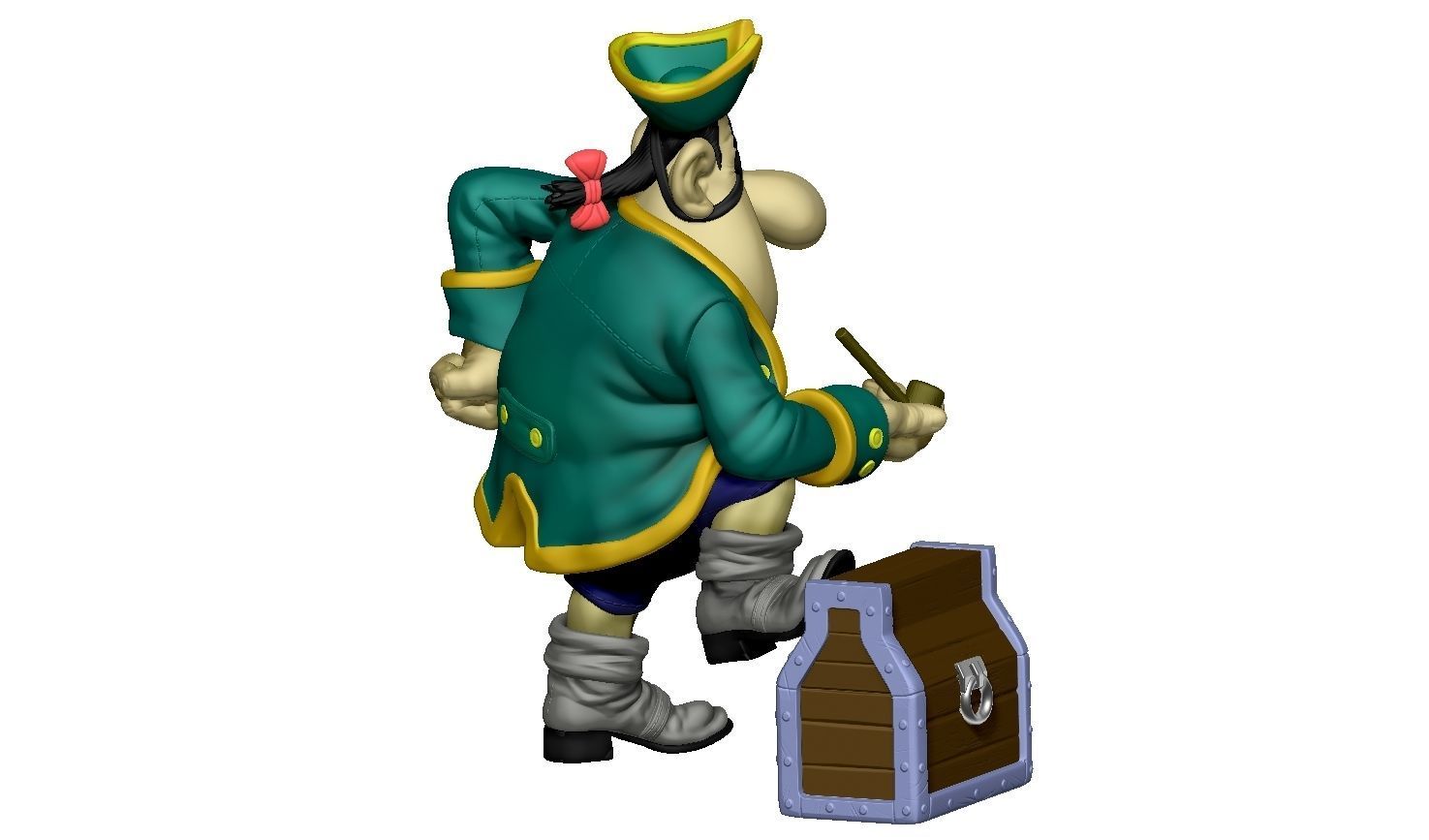 Billy Bones for 3d print STL 3D print model_9