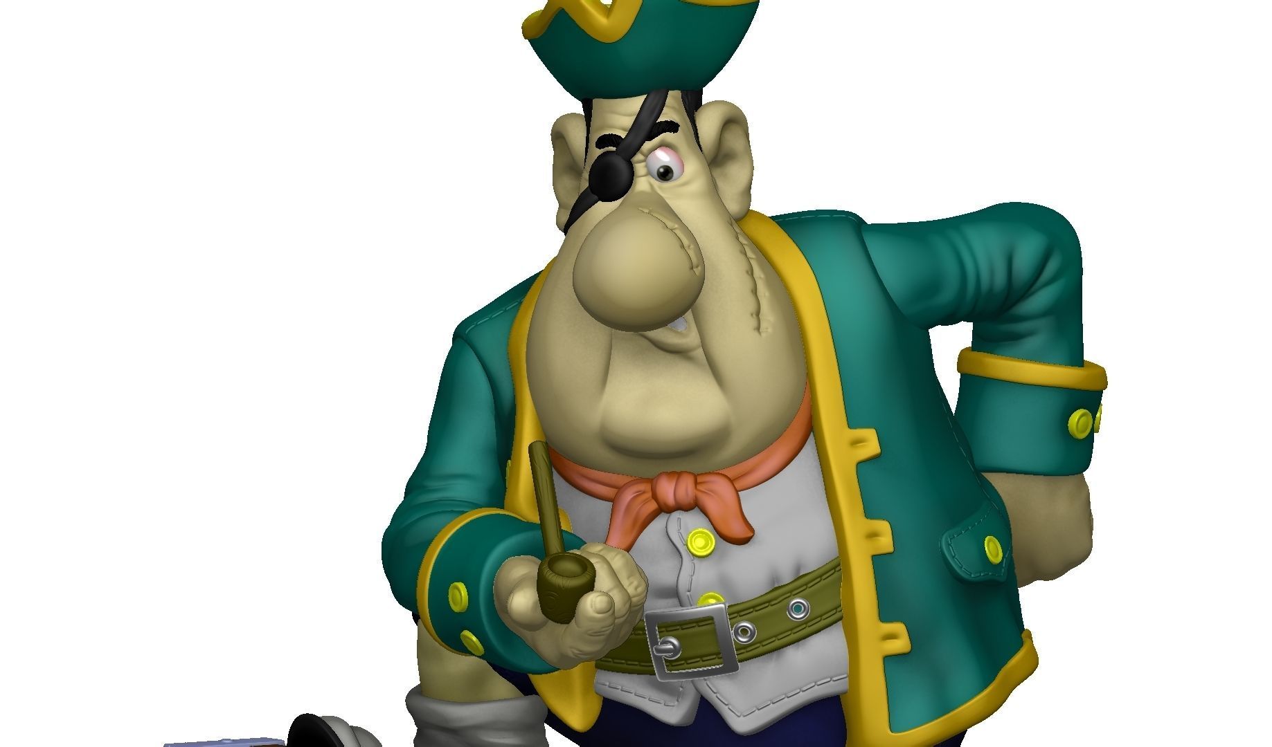 Billy Bones for 3d print STL 3D print model_18