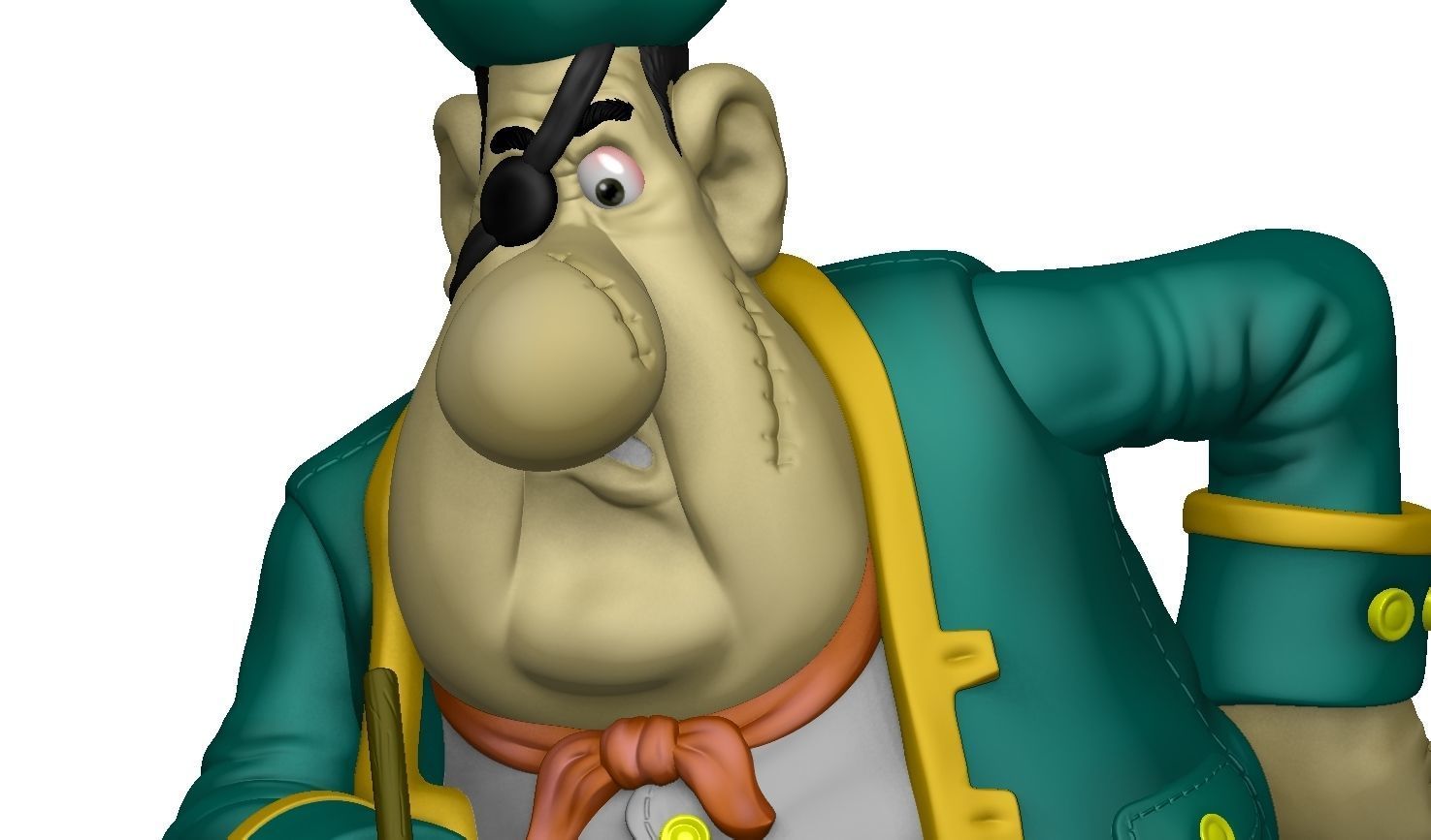 Billy Bones for 3d print STL 3D print model_15