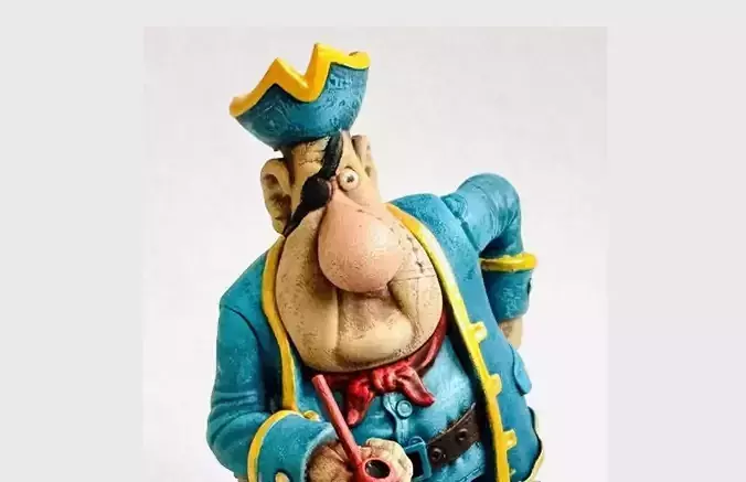 Billy Bones for 3d print STL 