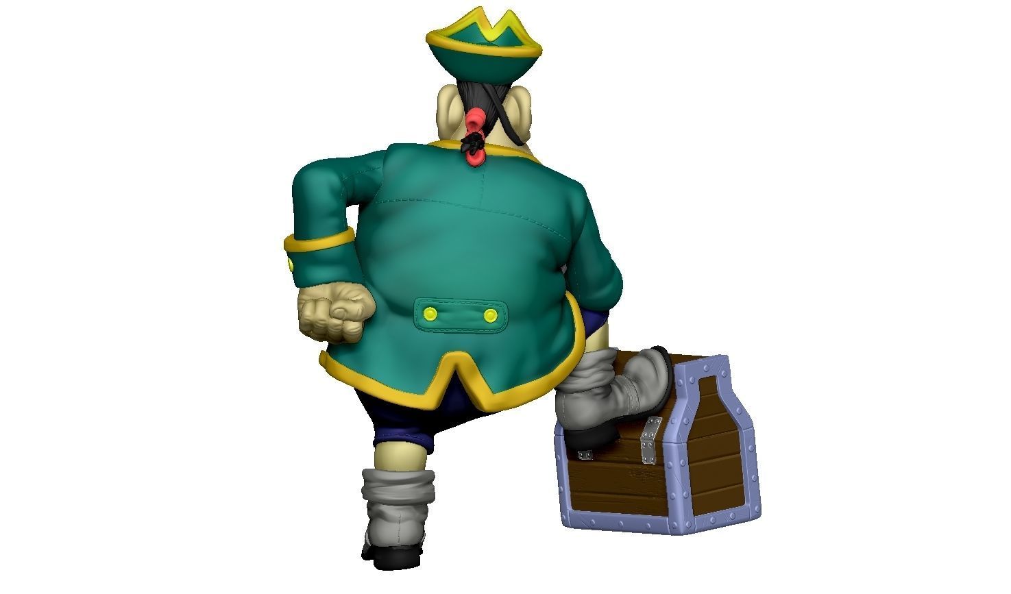 Billy Bones for 3d print STL 3D print model_5