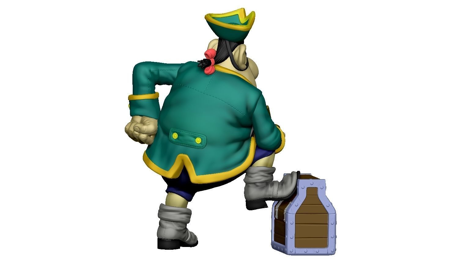 Billy Bones for 3d print STL 3D print model_6