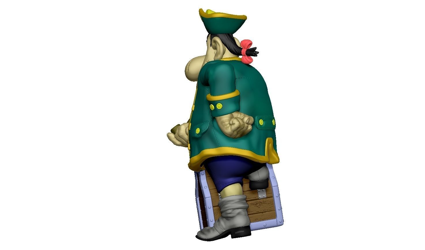 Billy Bones for 3d print STL 3D print model_31