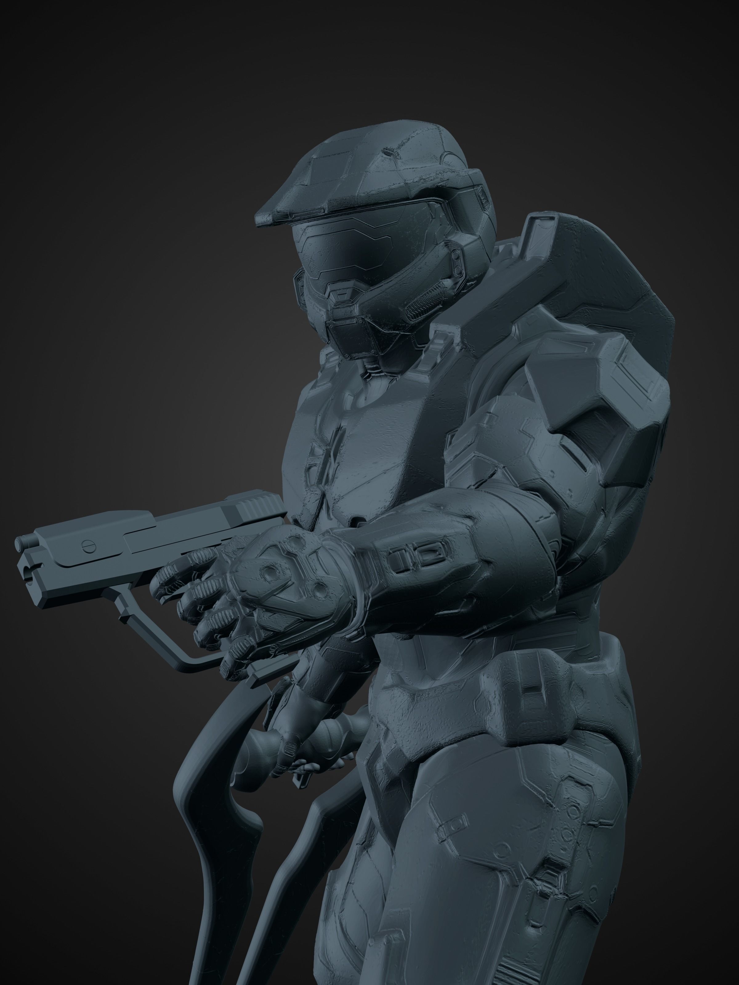 Halo Infinite Master Chief 3D print model_9
