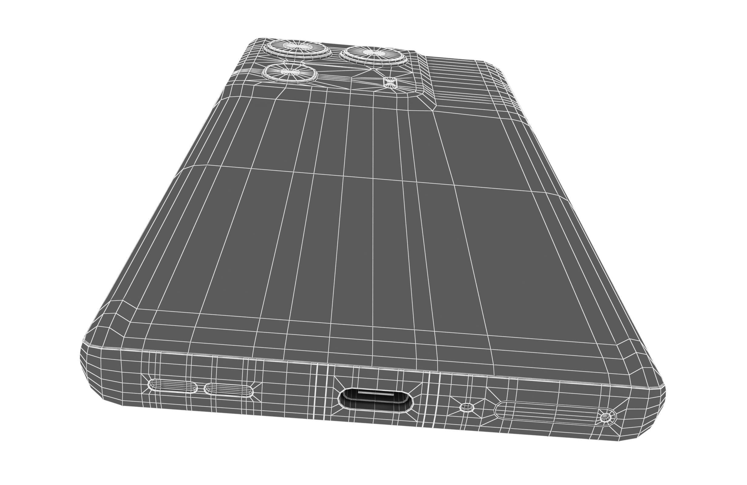 Motorola Edge 50 Ultra Gold 3D model_21