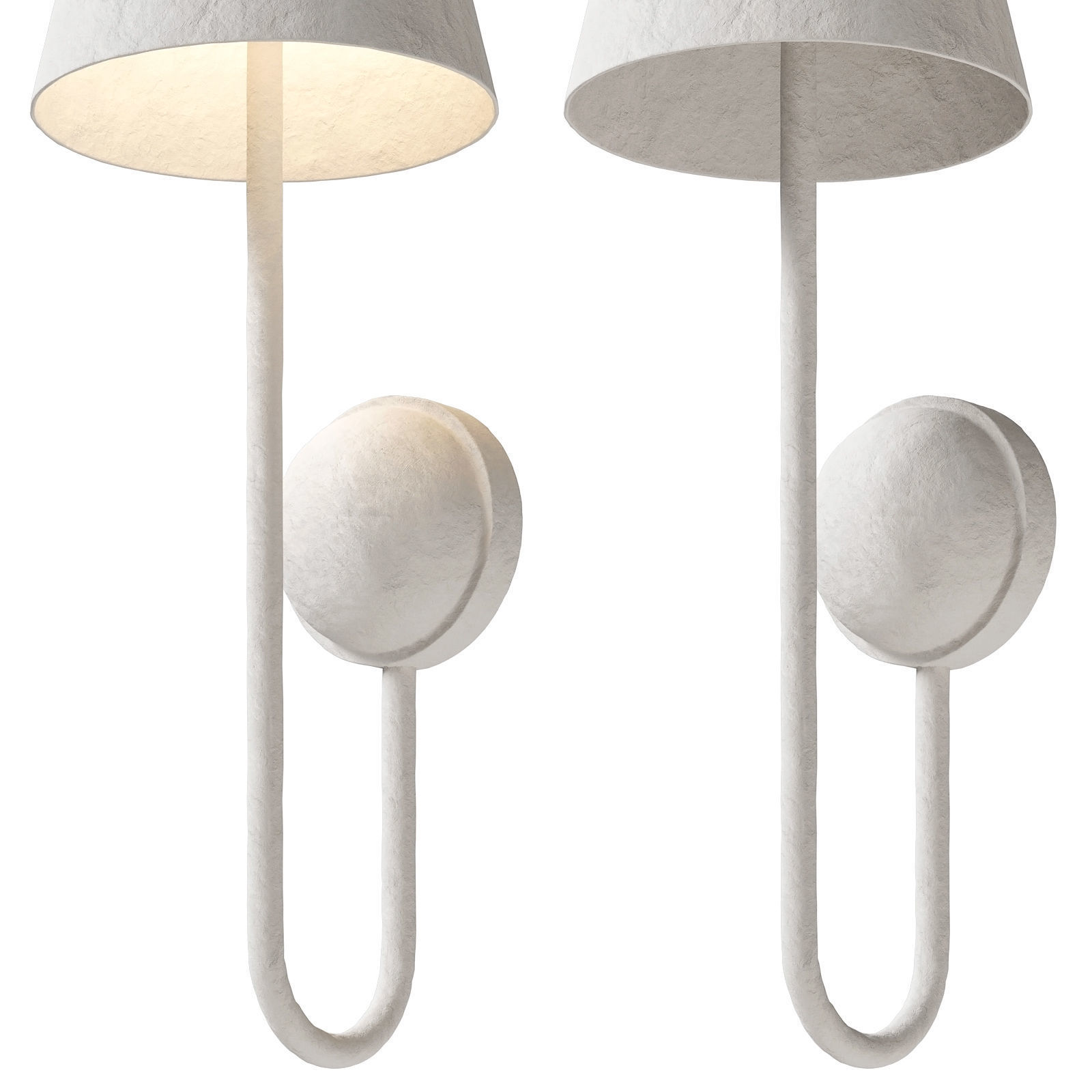 Soho Home wall lamp Aaron 3D model_4