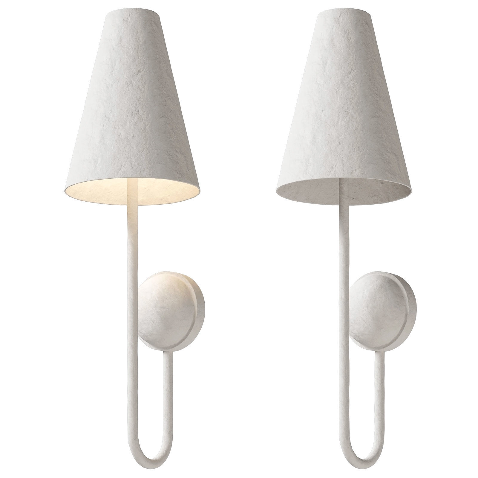 Soho Home wall lamp Aaron 3D model_2