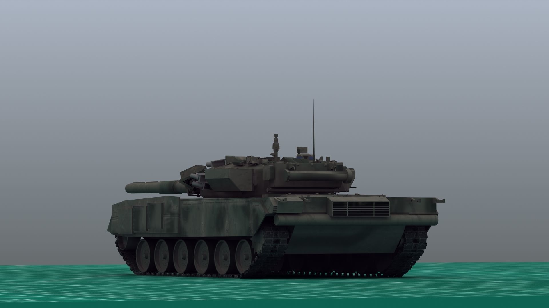 T-90 Tank 3D Print 3D print model_21