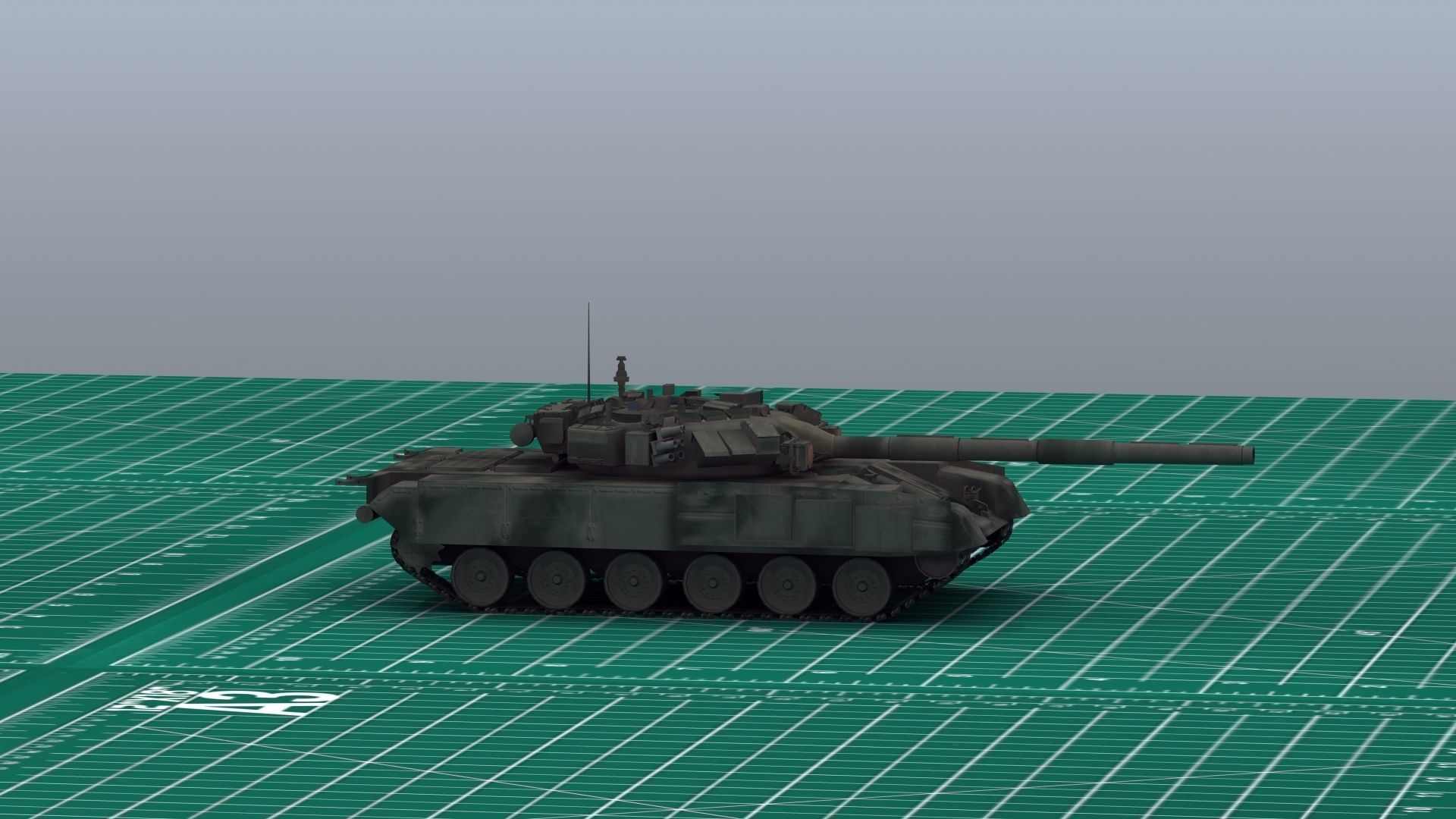 T-90 Tank 3D Print 3D print model_27
