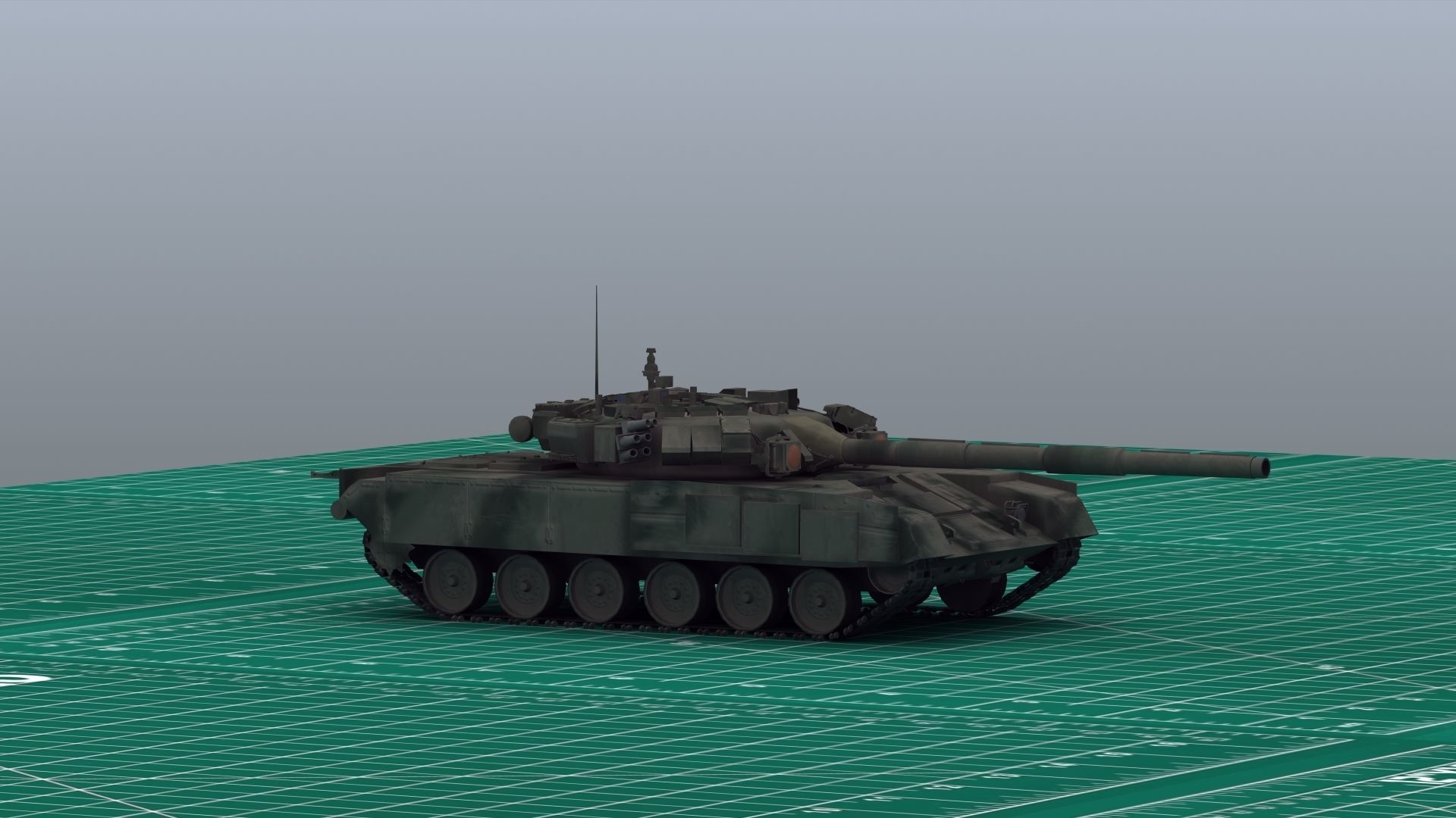 T-90 Tank 3D Print 3D print model_25