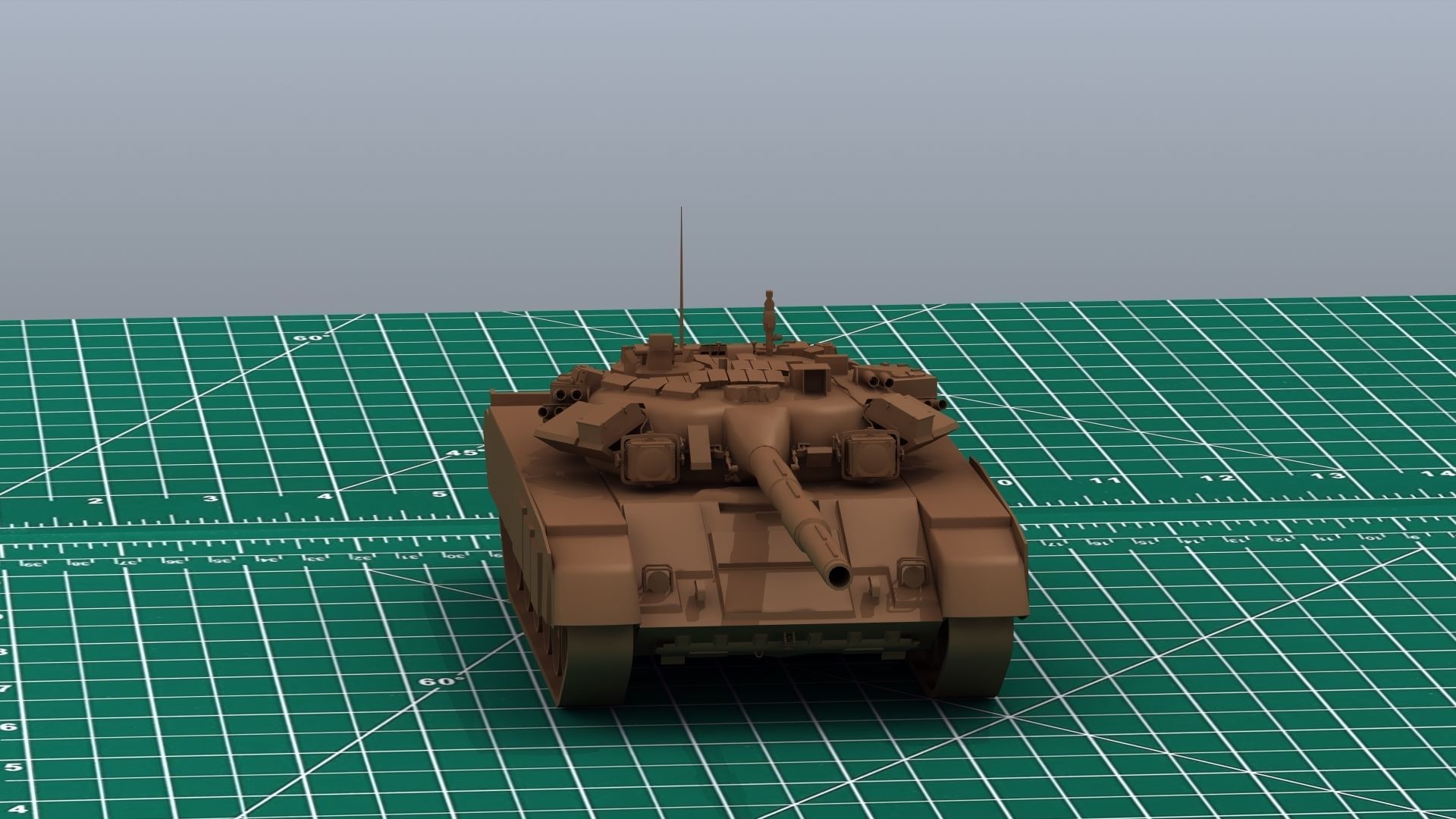 T-90 Tank 3D Print 3D print model_14