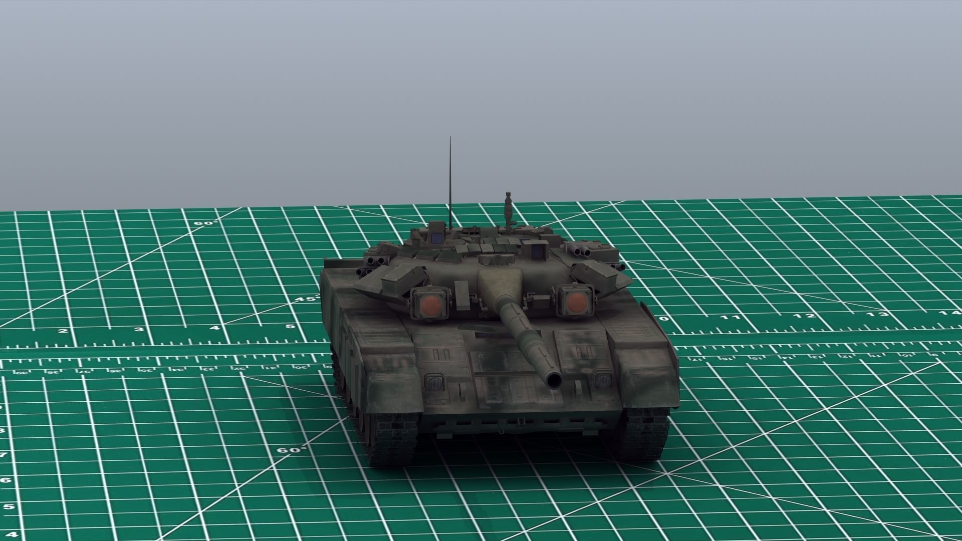 T-90 Tank 3D Print 3D print model_31