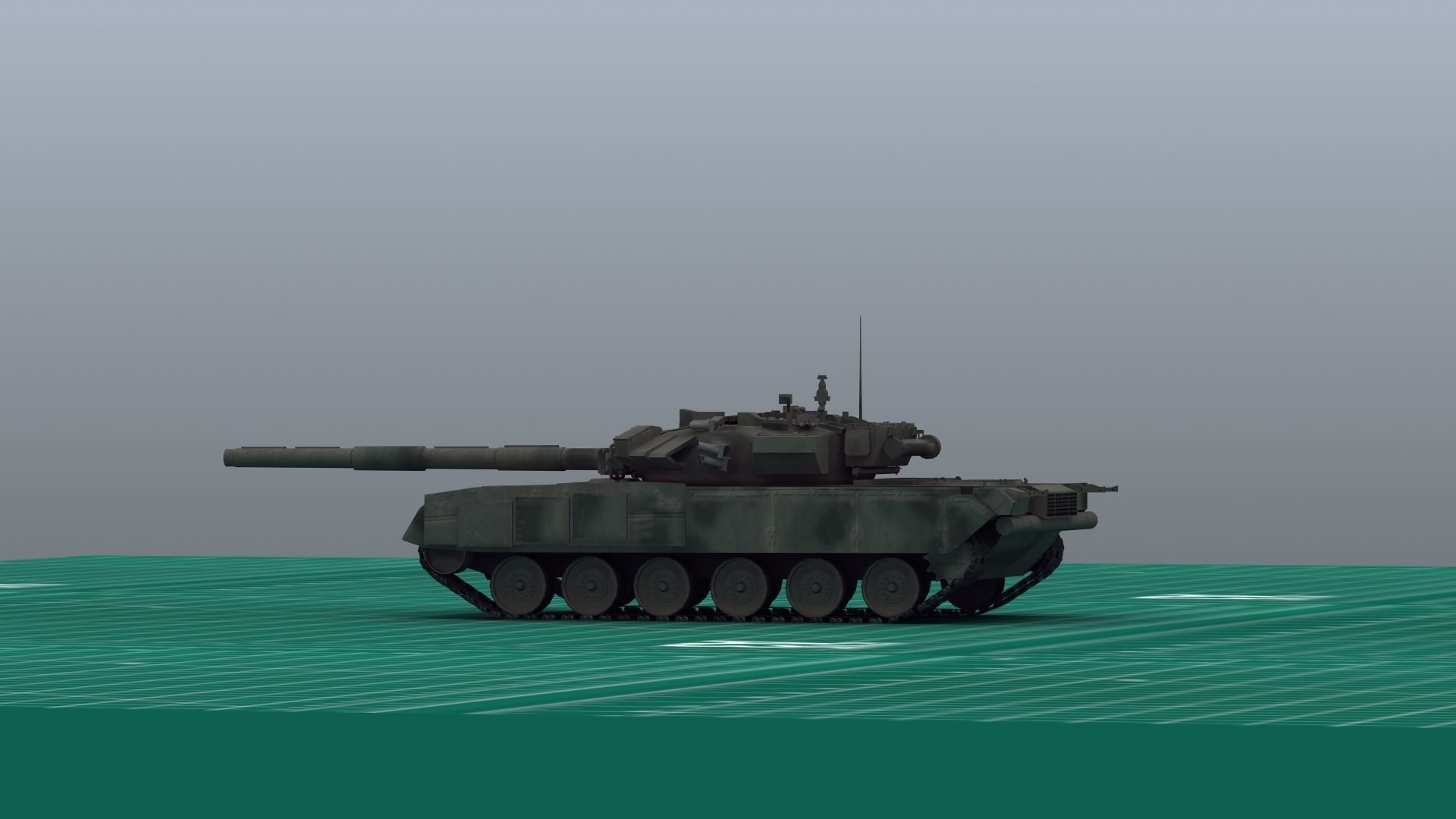 T-90 Tank 3D Print 3D print model_20
