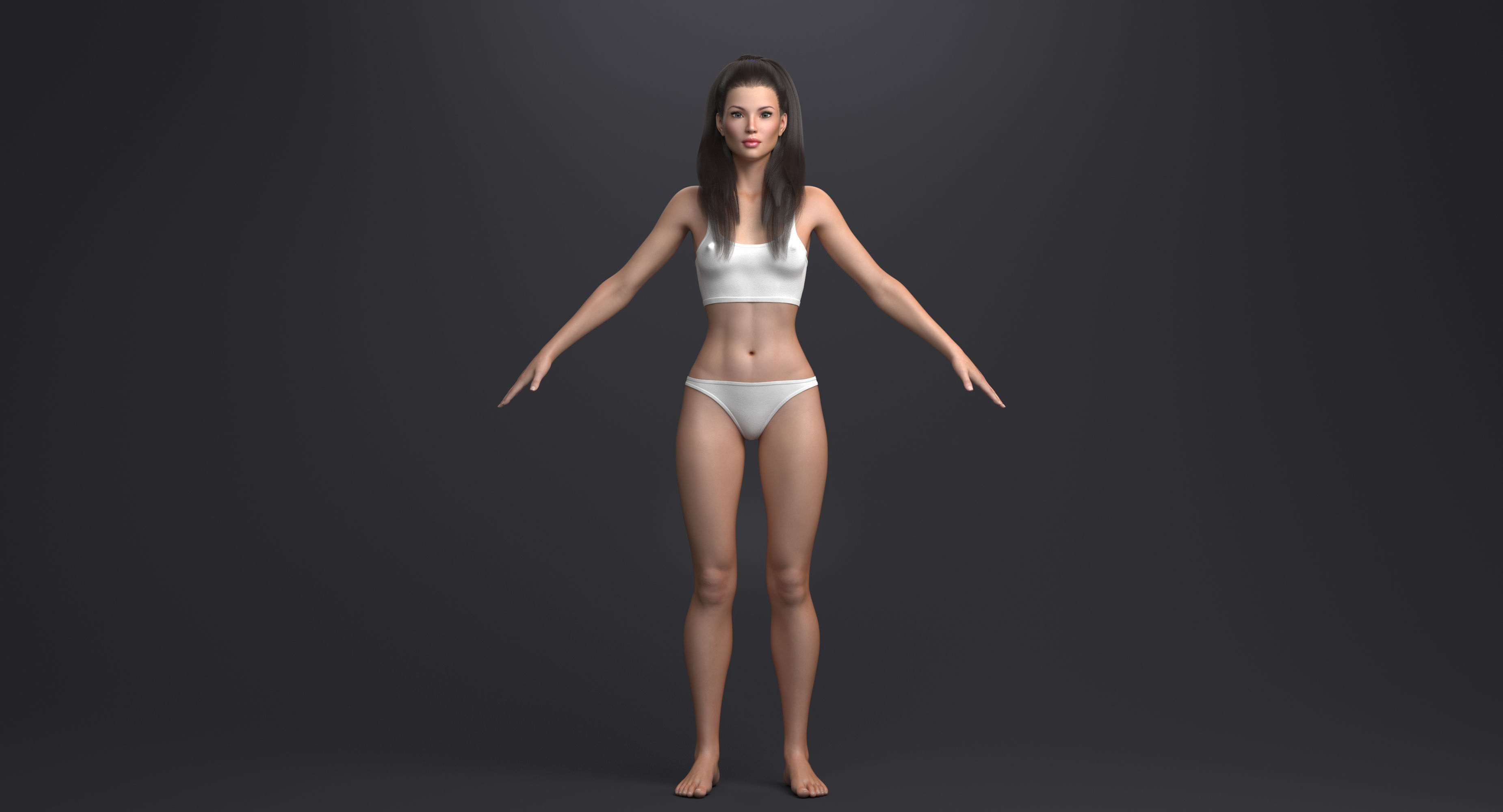 Princess Angie 3D model_6