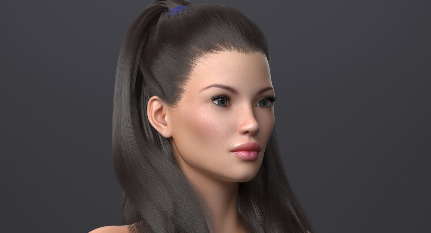 Princess Angie 3D model_3