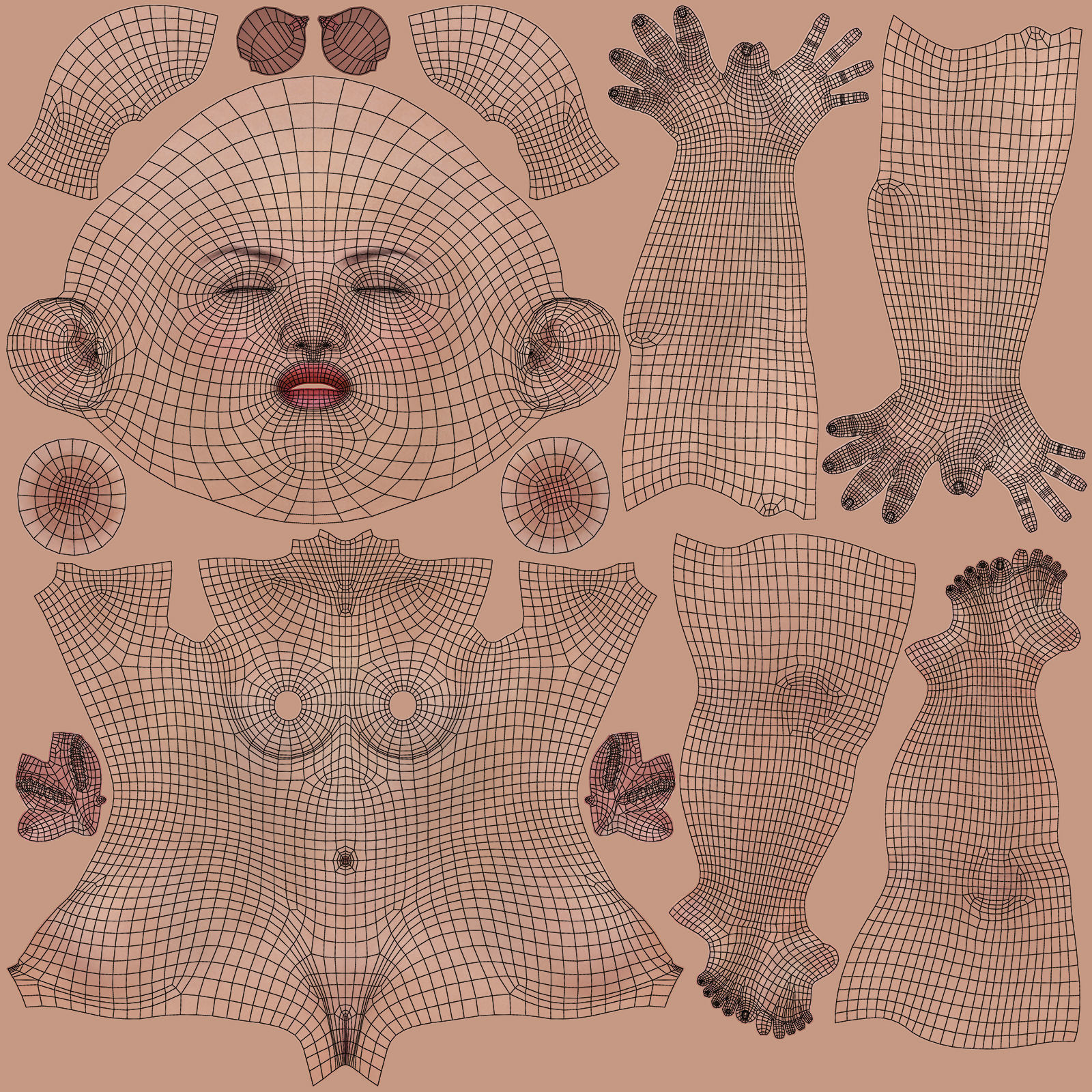 Princess Angie 3D model_21