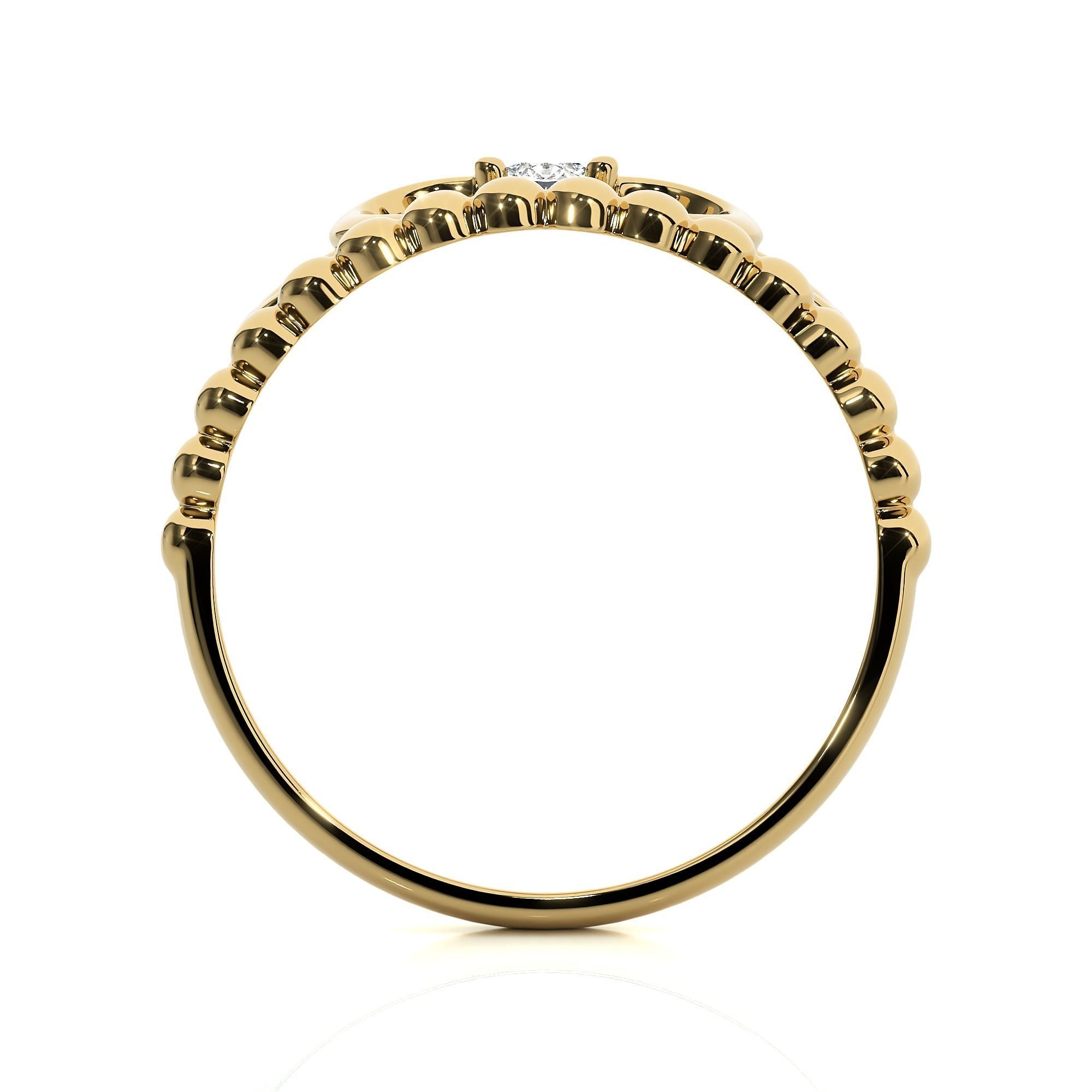 Crown Ring renders 3dm stl details 3D print model_10