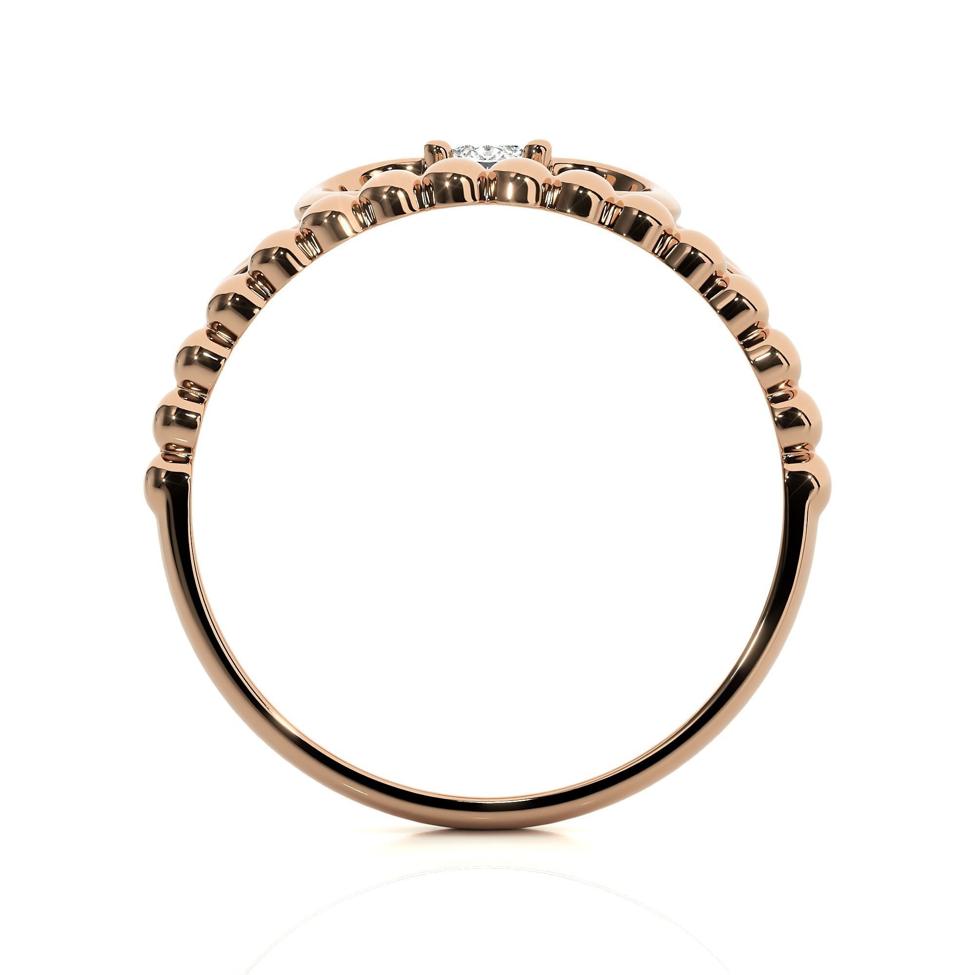 Crown Ring renders 3dm stl details 3D print model_7