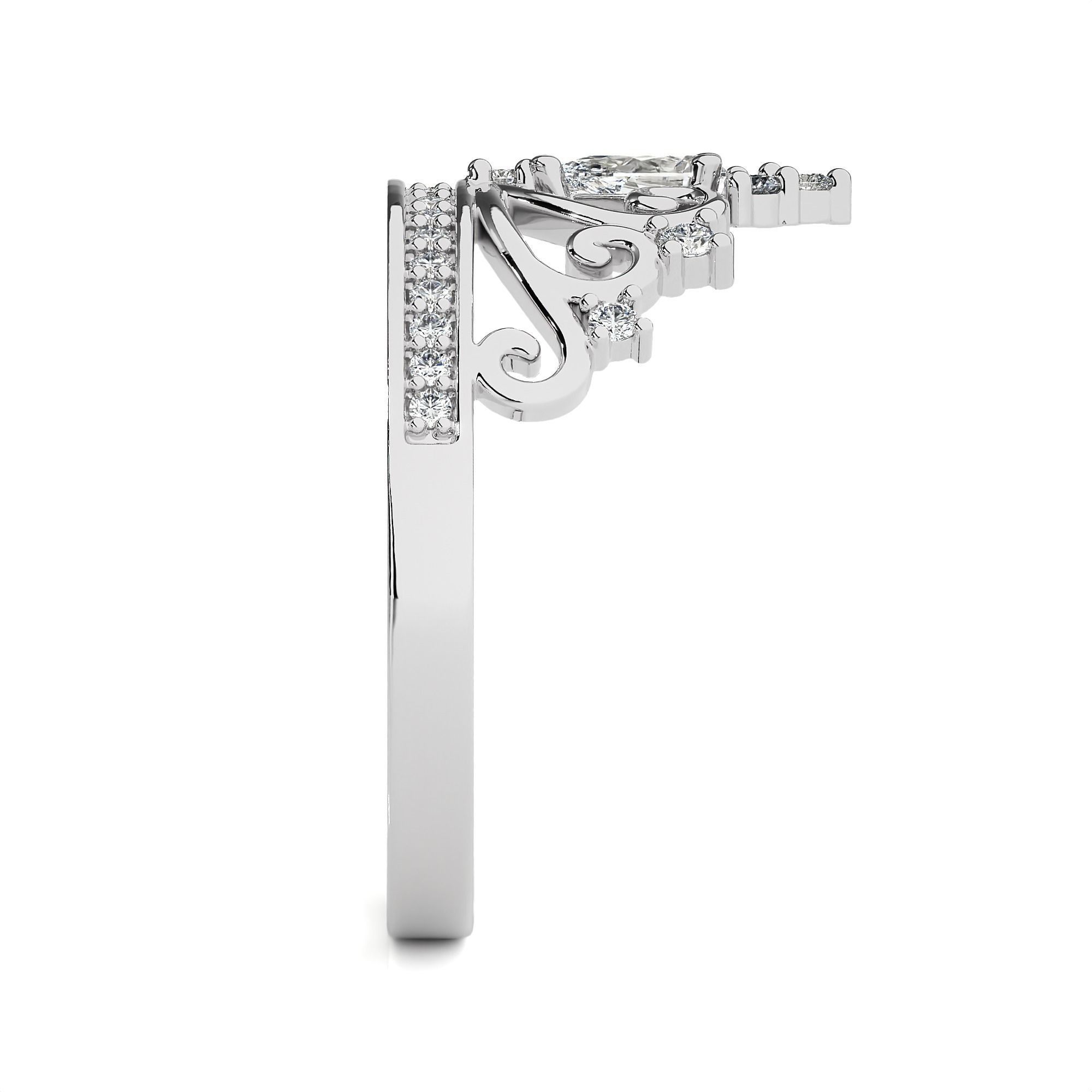 Crown Ring renders 3dm stl details 3D print model_9