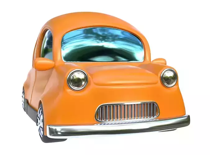 Cartoon car