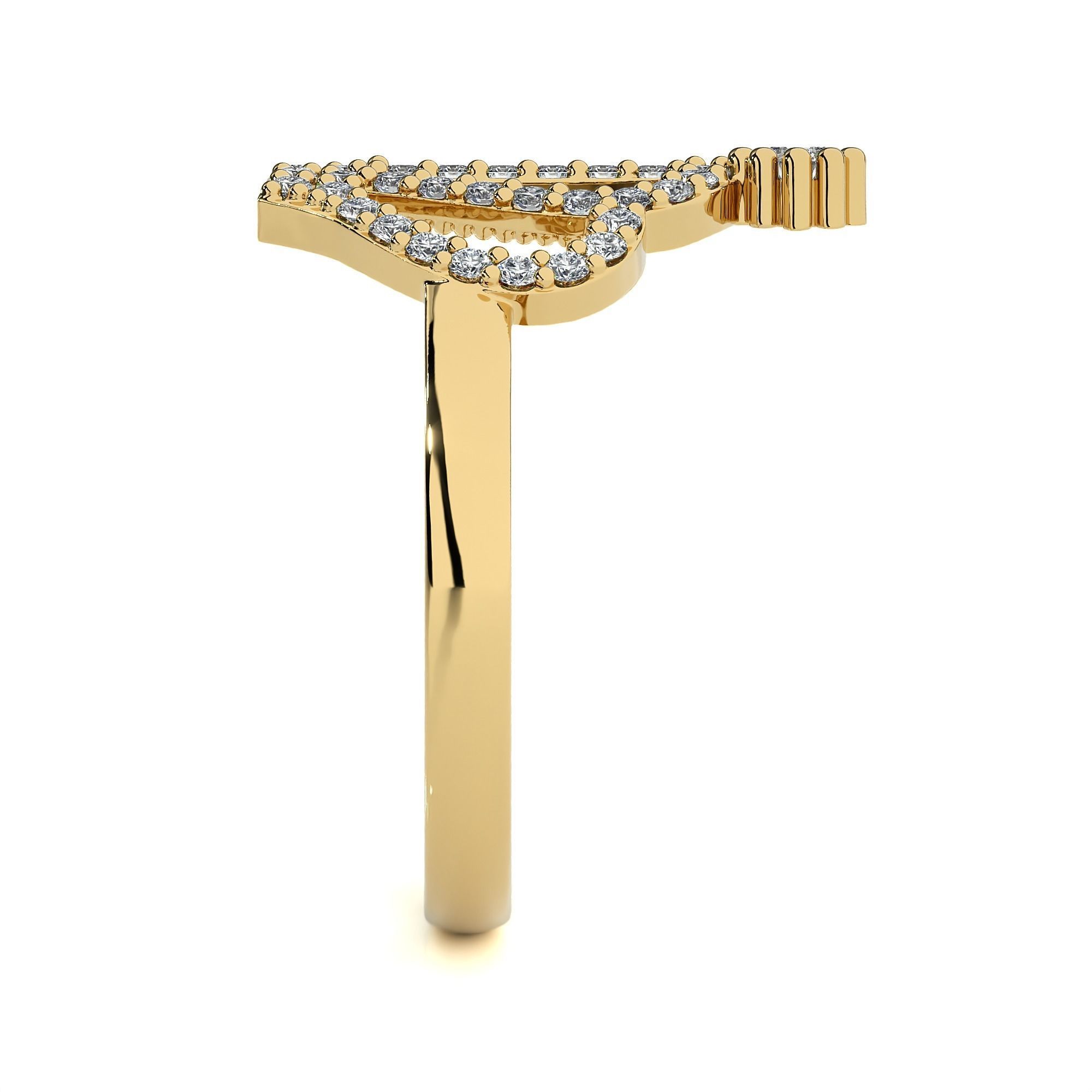 Crown Ring renders 3dm stl details 3D print model_11