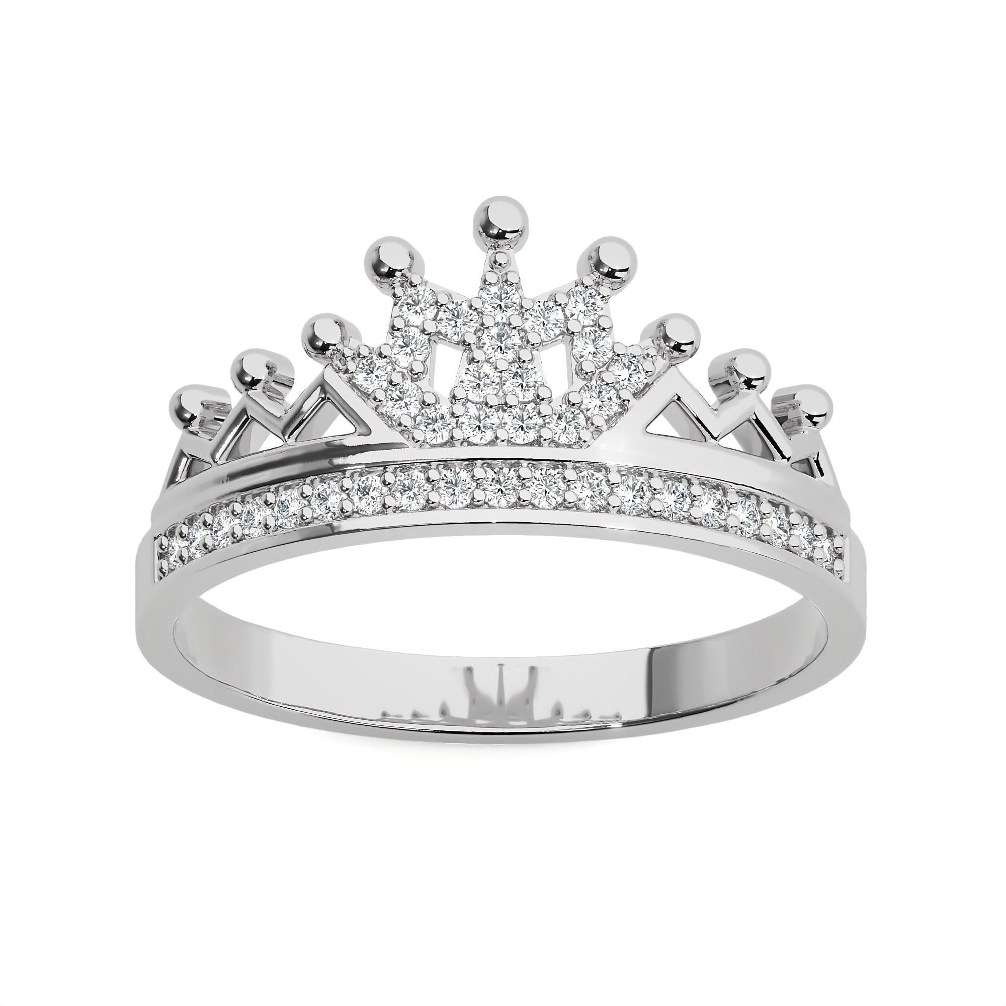 Crown Ring renders 3dm stl details 3D print model_2