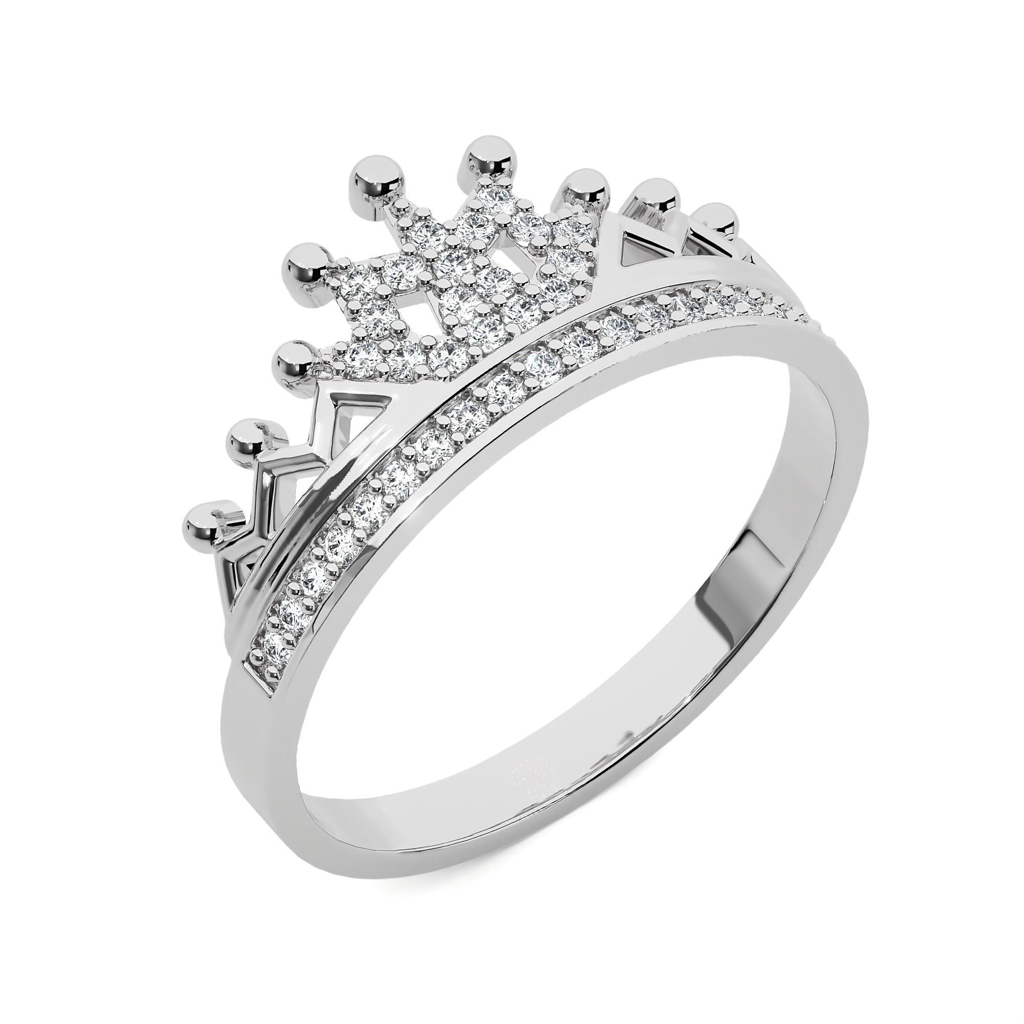 Crown Ring renders 3dm stl details 3D print model_10