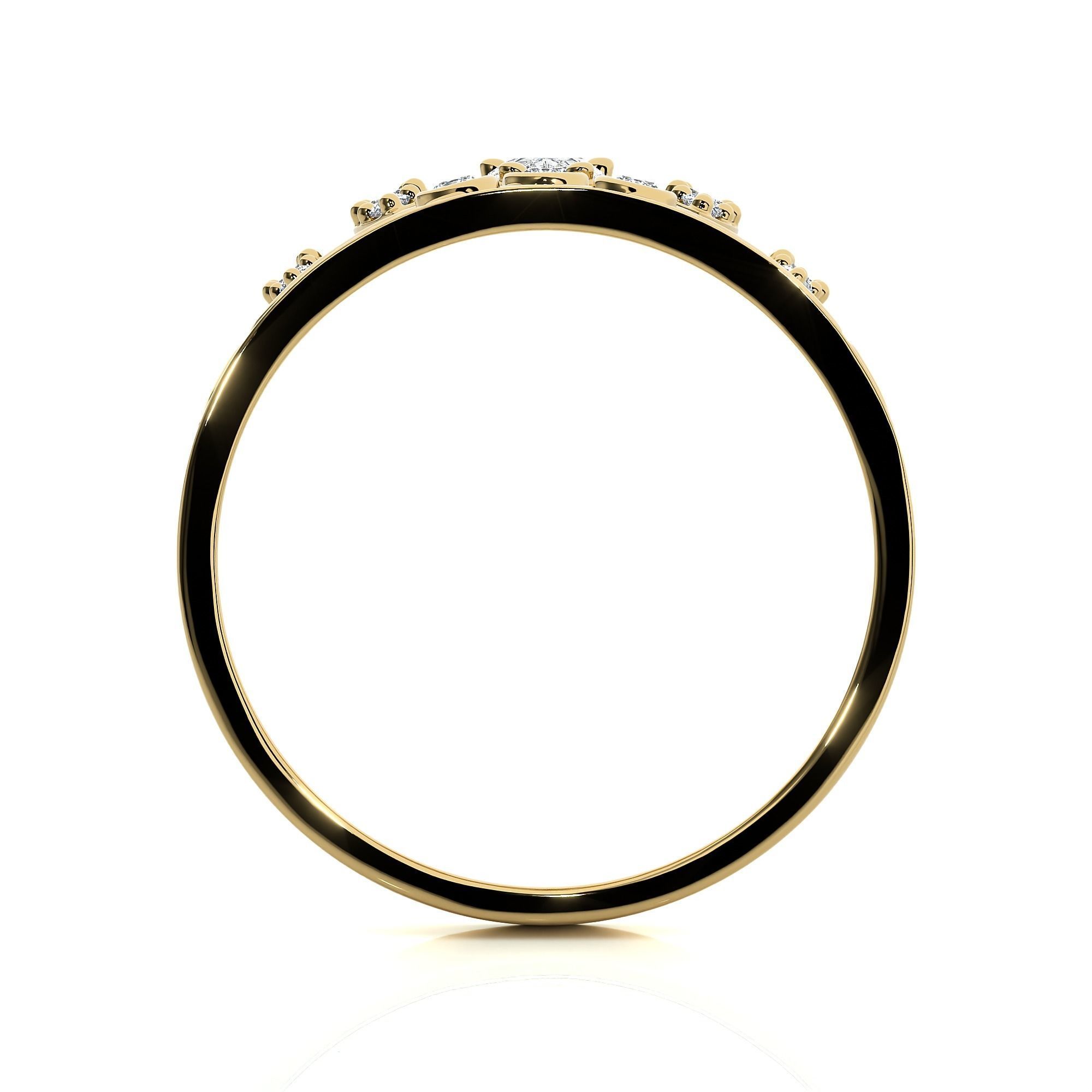 Crown Ring renders 3dm stl details 3D print model_9