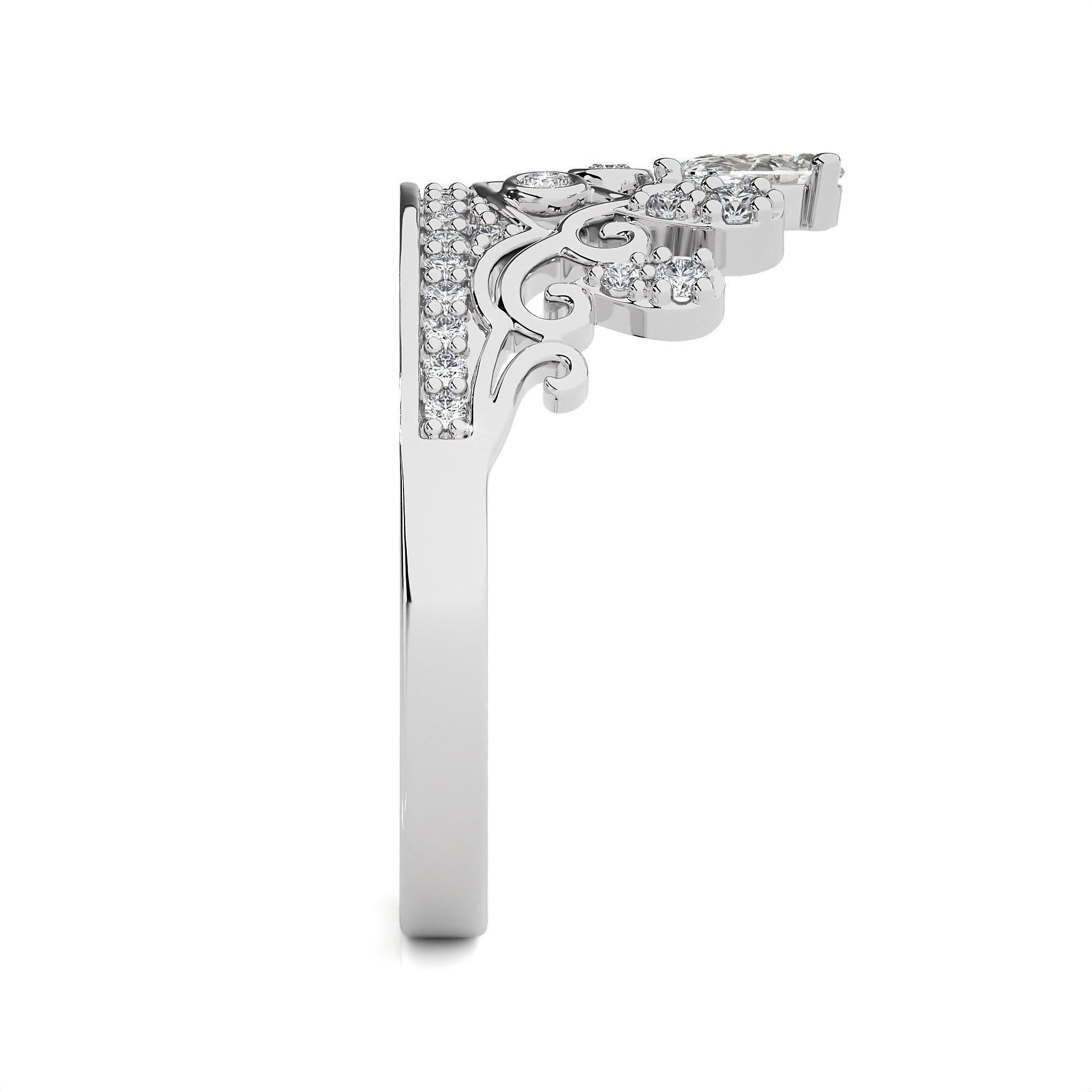 Crown Ring renders 3dm stl details 3D print model_7