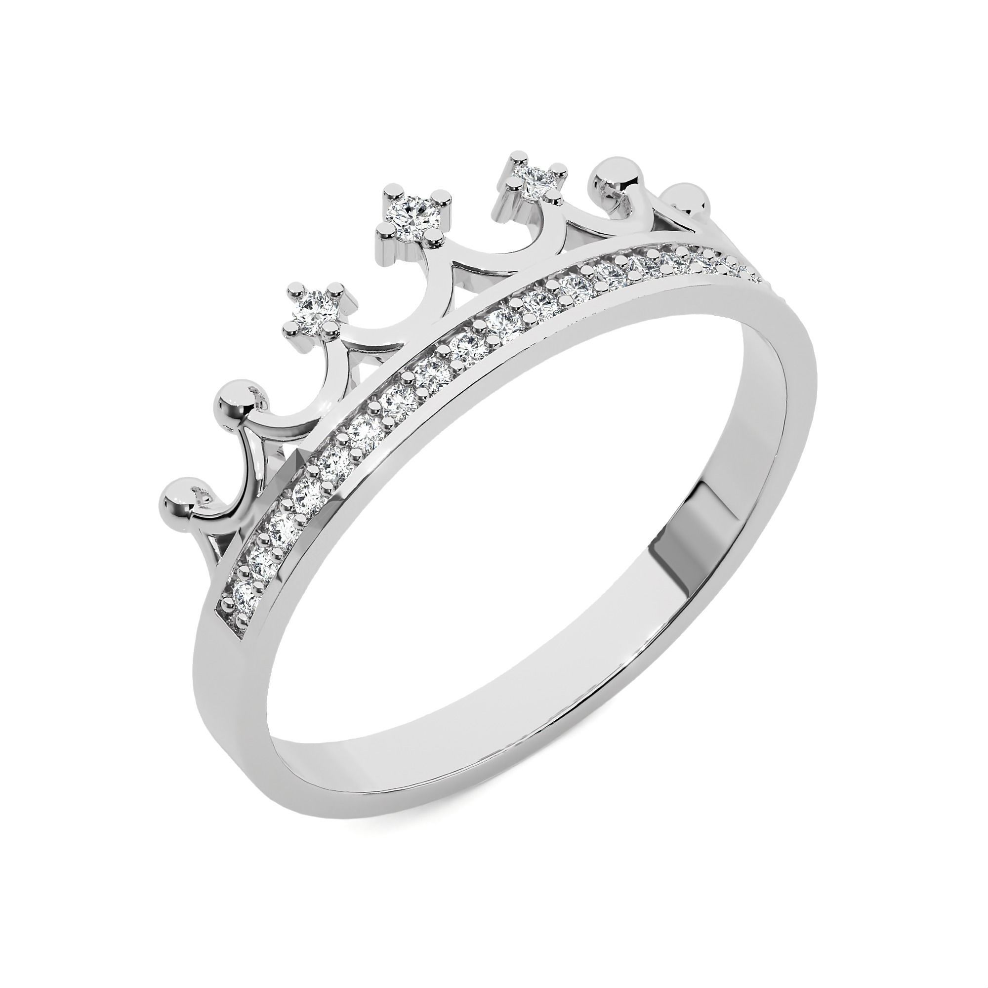 Crown Ring renders 3dm stl details 3D print model_10