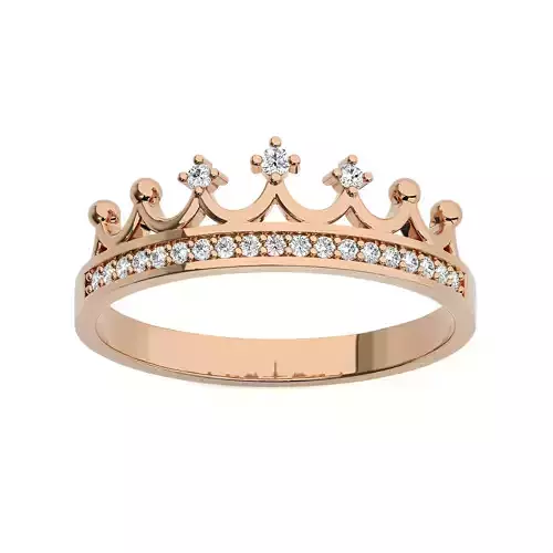Crown Ring renders 3dm stl details 3D print model