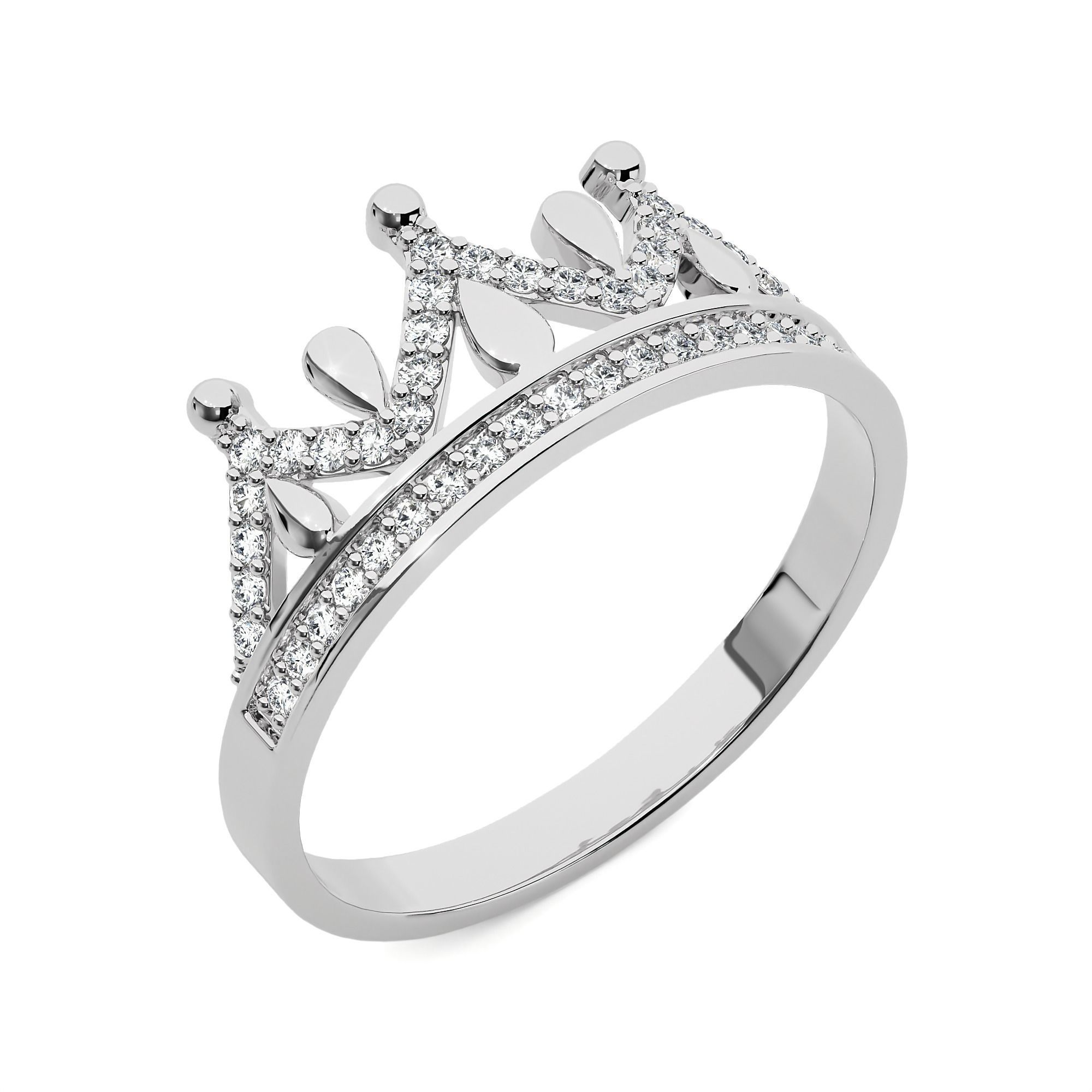 Crown Ring renders 3dm stl details 3D print model_10