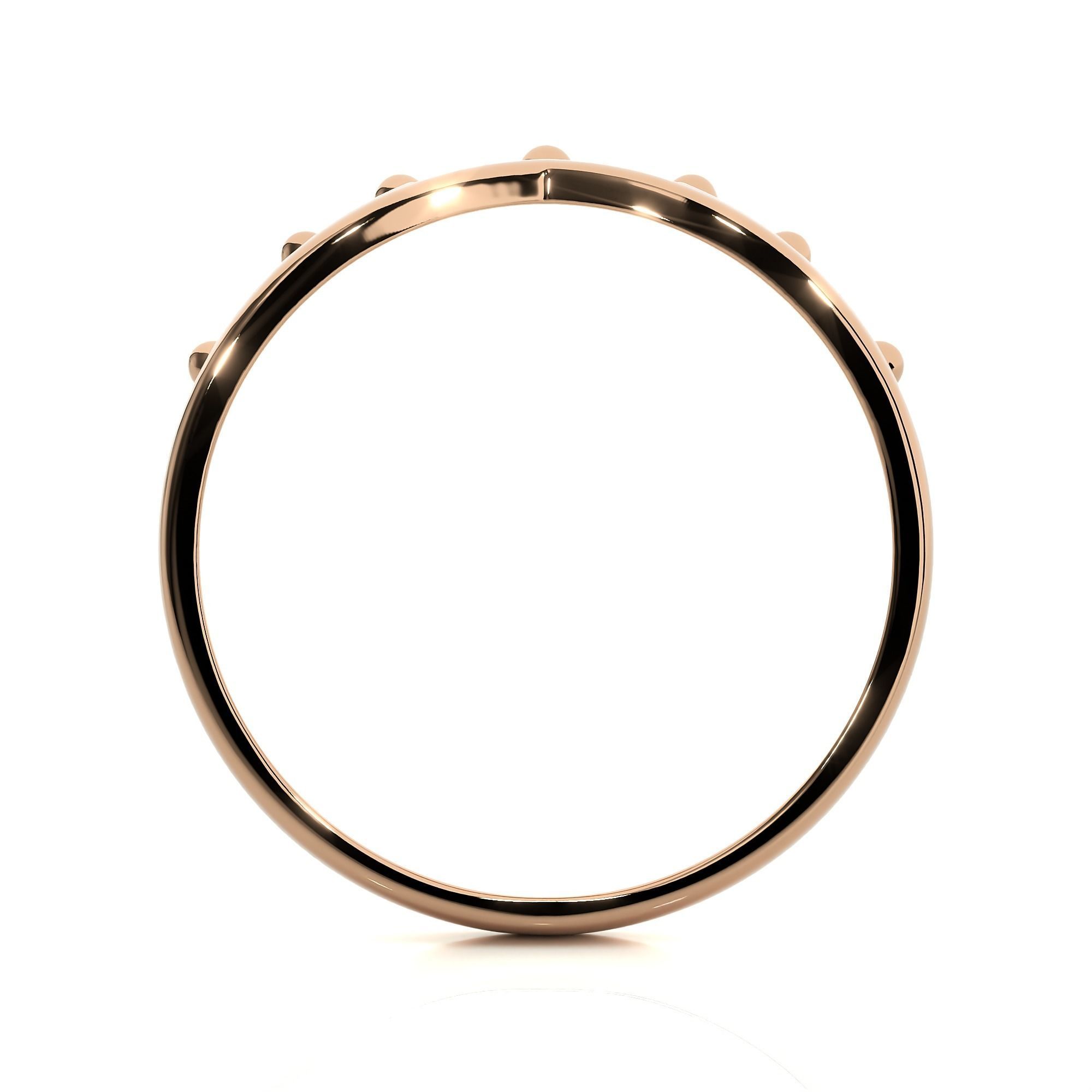 Crown Ring renders 3dm stl details 3D print model_10