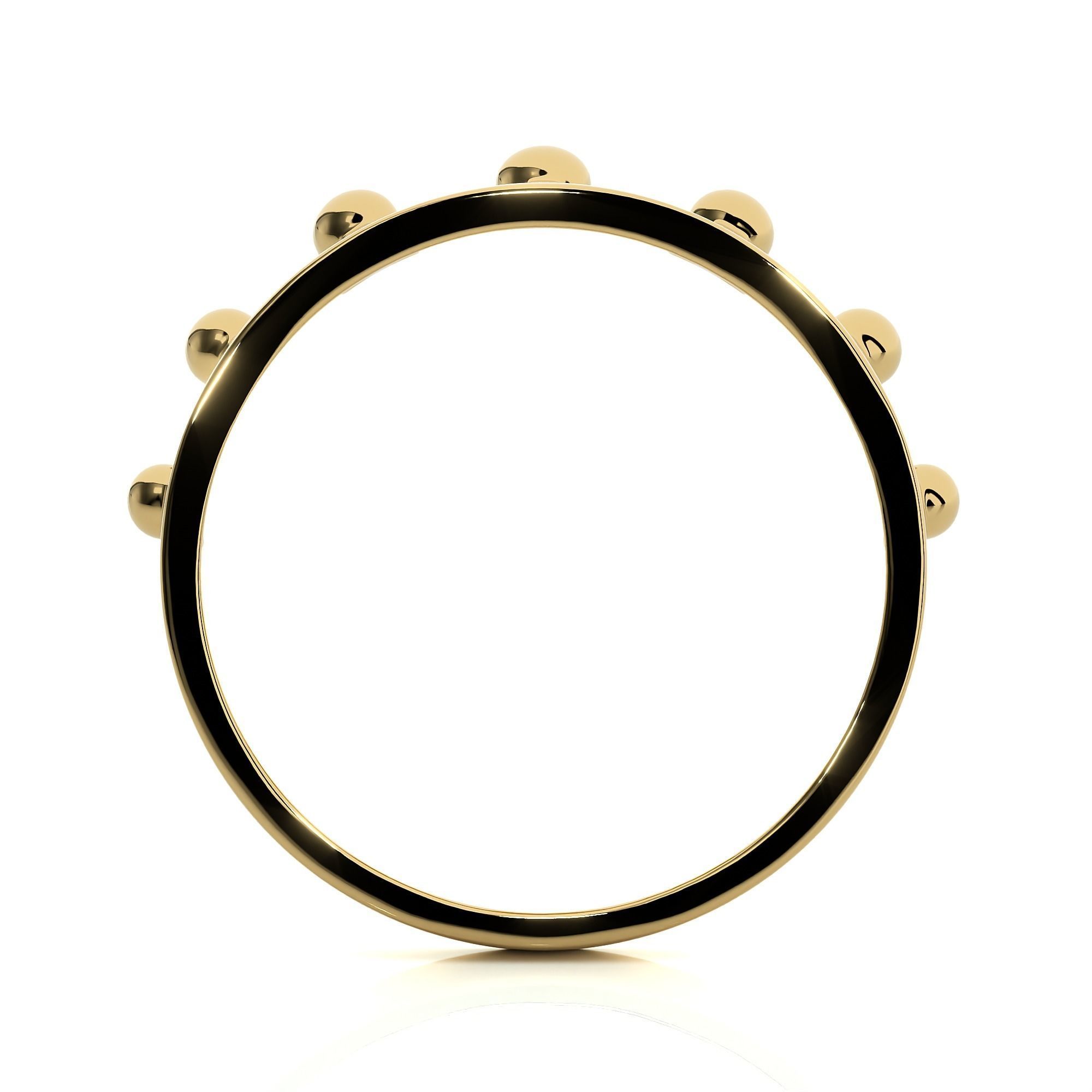 Crown Ring renders 3dm stl details 3D print model_12