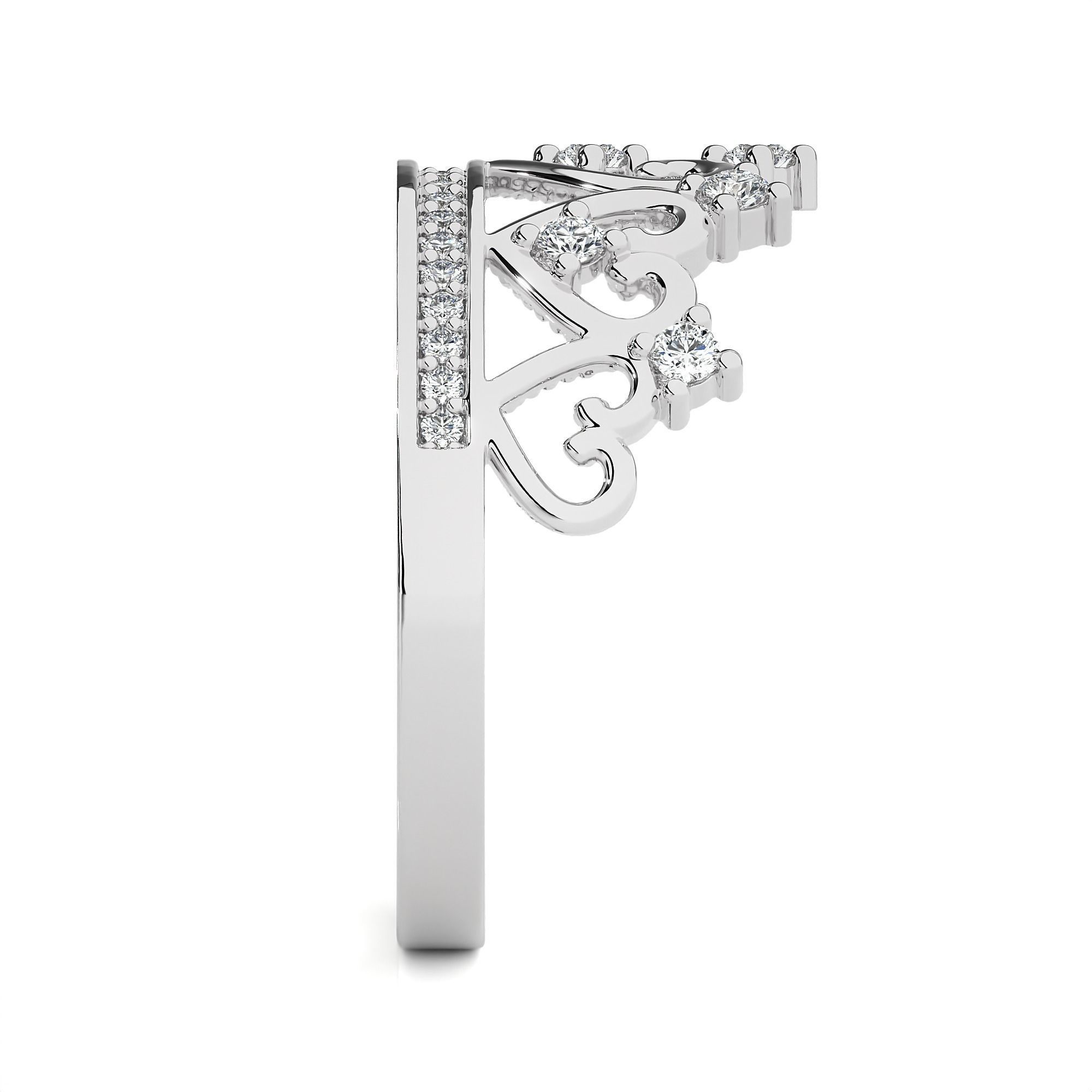 Crown Ring renders 3dm stl details 3D print model_10