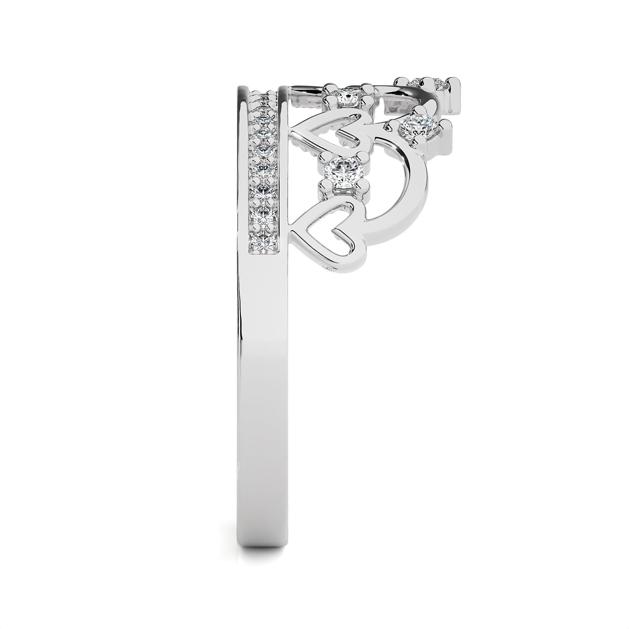 Crown Ring renders 3dm stl details 3D print model_8