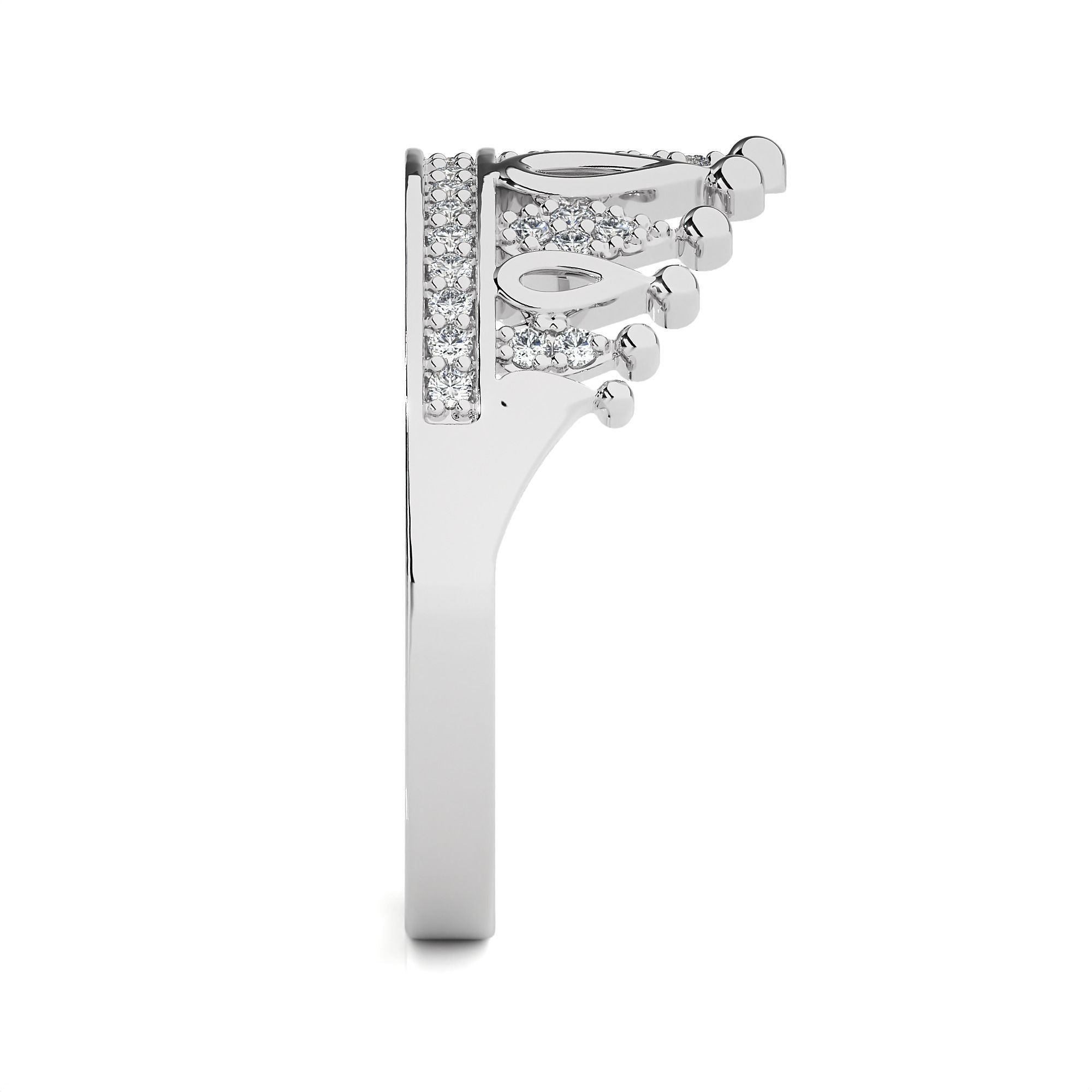 Crown Ring renders 3dm stl details 3D print model_8