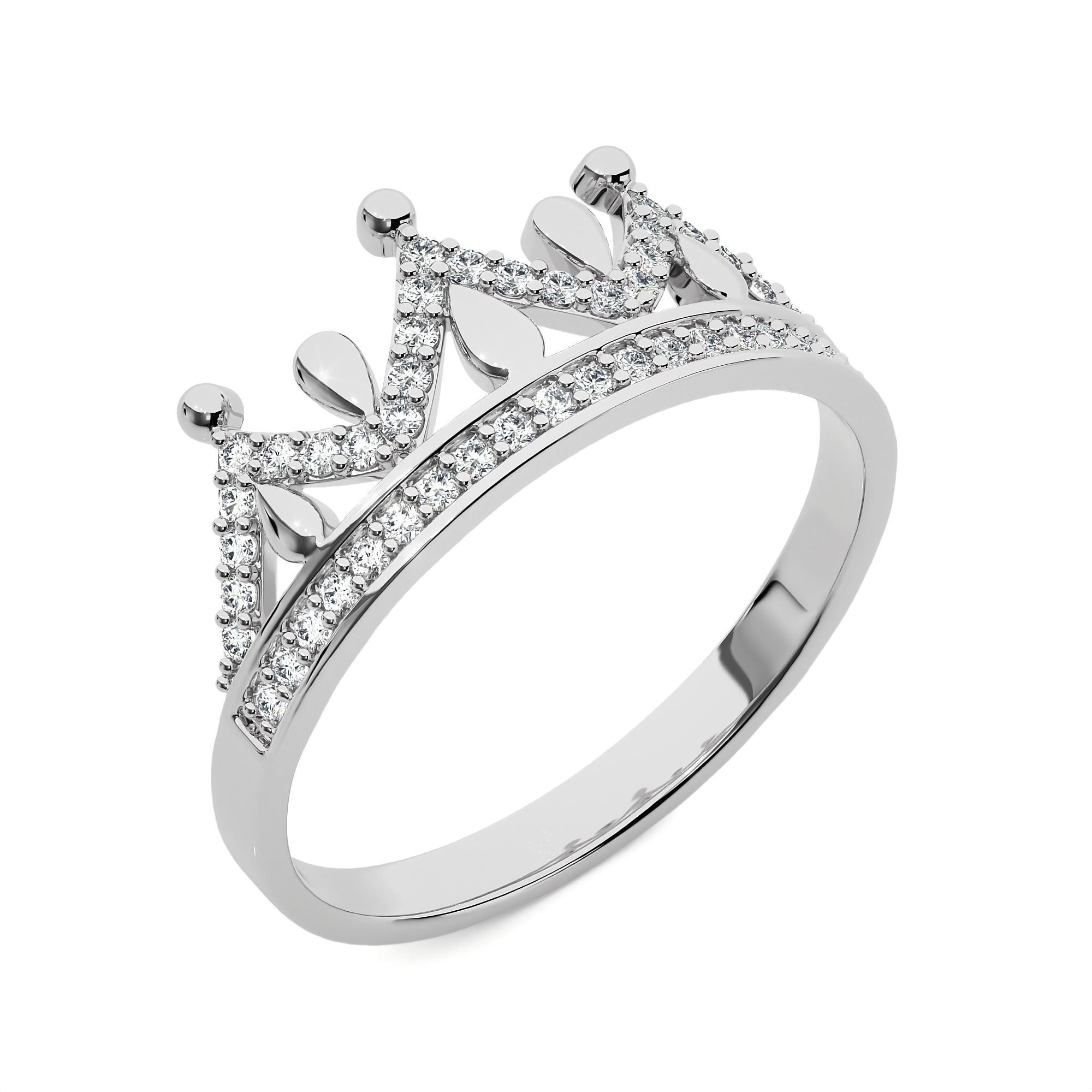 Crown Ring renders 3dm stl details 3D print model_10