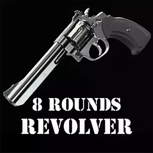 8 Rounds Revolver