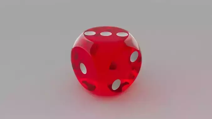 Dice 3D model 3D model