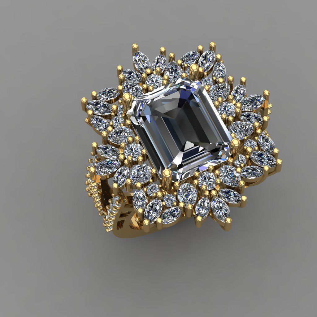 Women Wedding Ring 3d print 3D print model_3