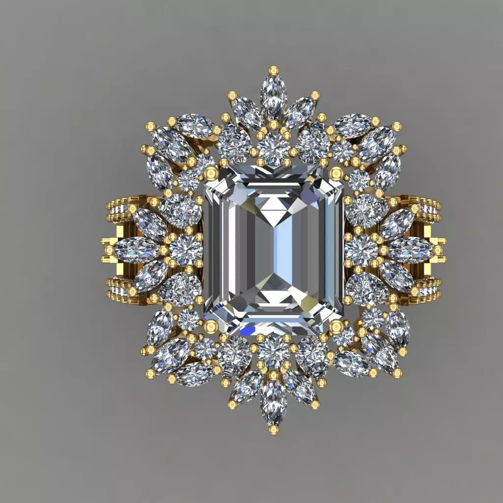 Women Wedding Ring 3d print 3D print model_0