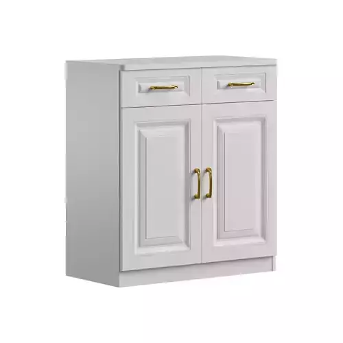 Modern Wood Sideboard Credenza 2