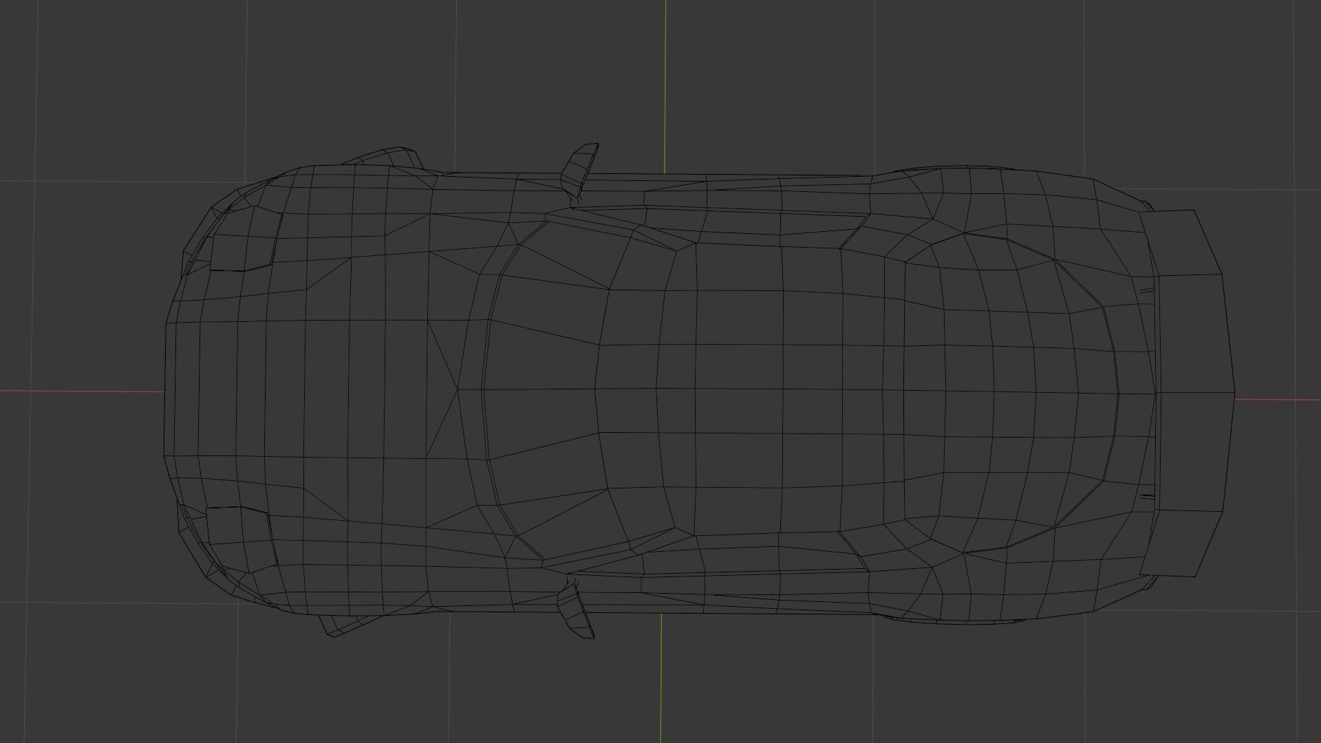 Low Poly Gameready Mazda RX-7 Low-poly 3D model_2