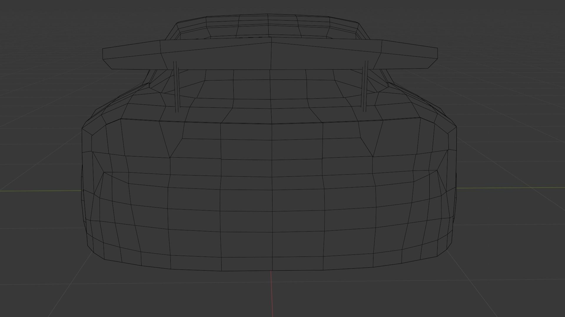 Low Poly Gameready Mazda RX-7 Low-poly 3D model_11