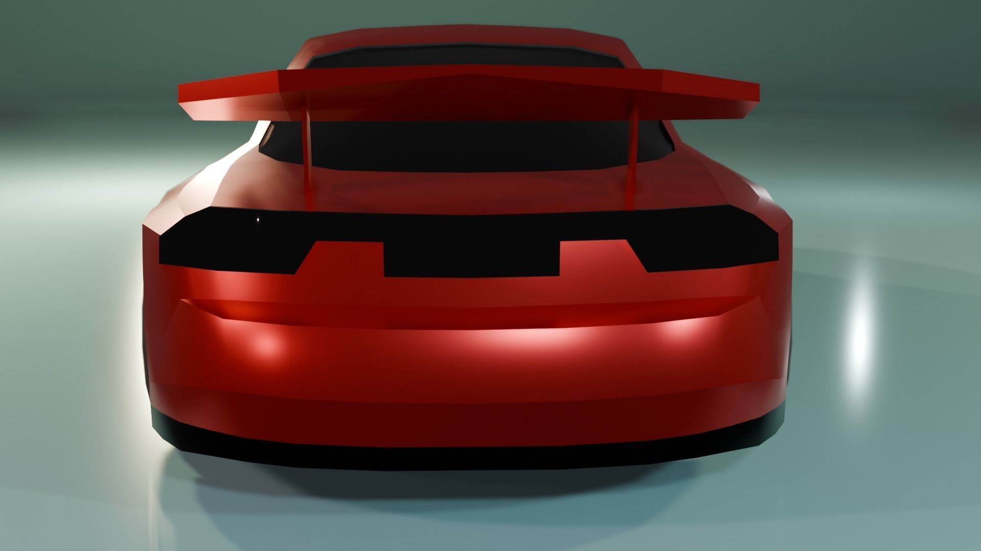 Low Poly Gameready Mazda RX-7 Low-poly 3D model_10