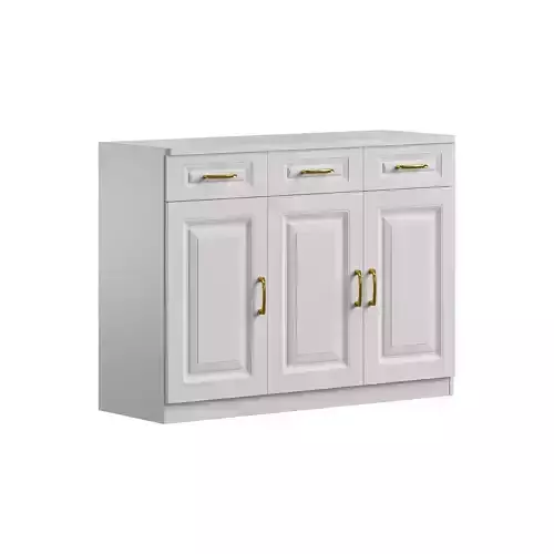 Modern Wood Sideboard Credenza 3