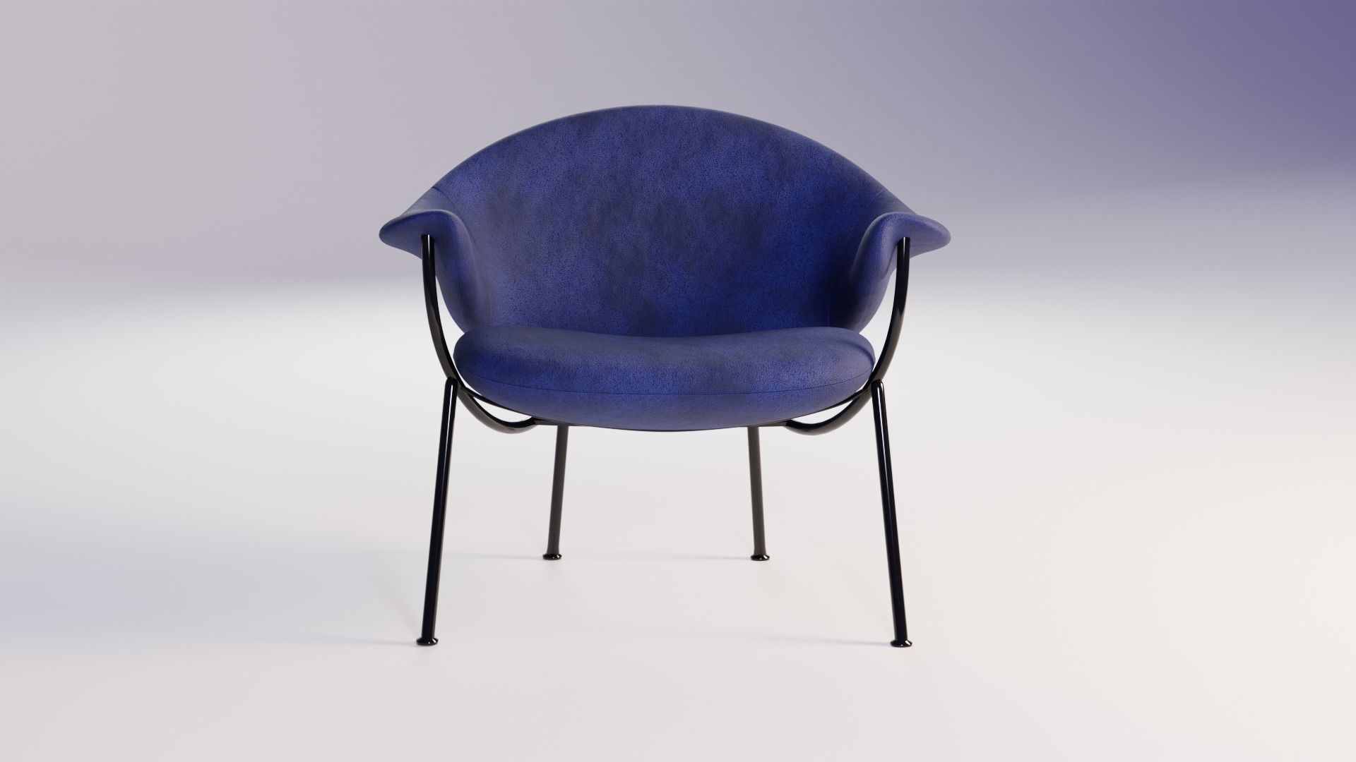 Modern Chair 3D model_2